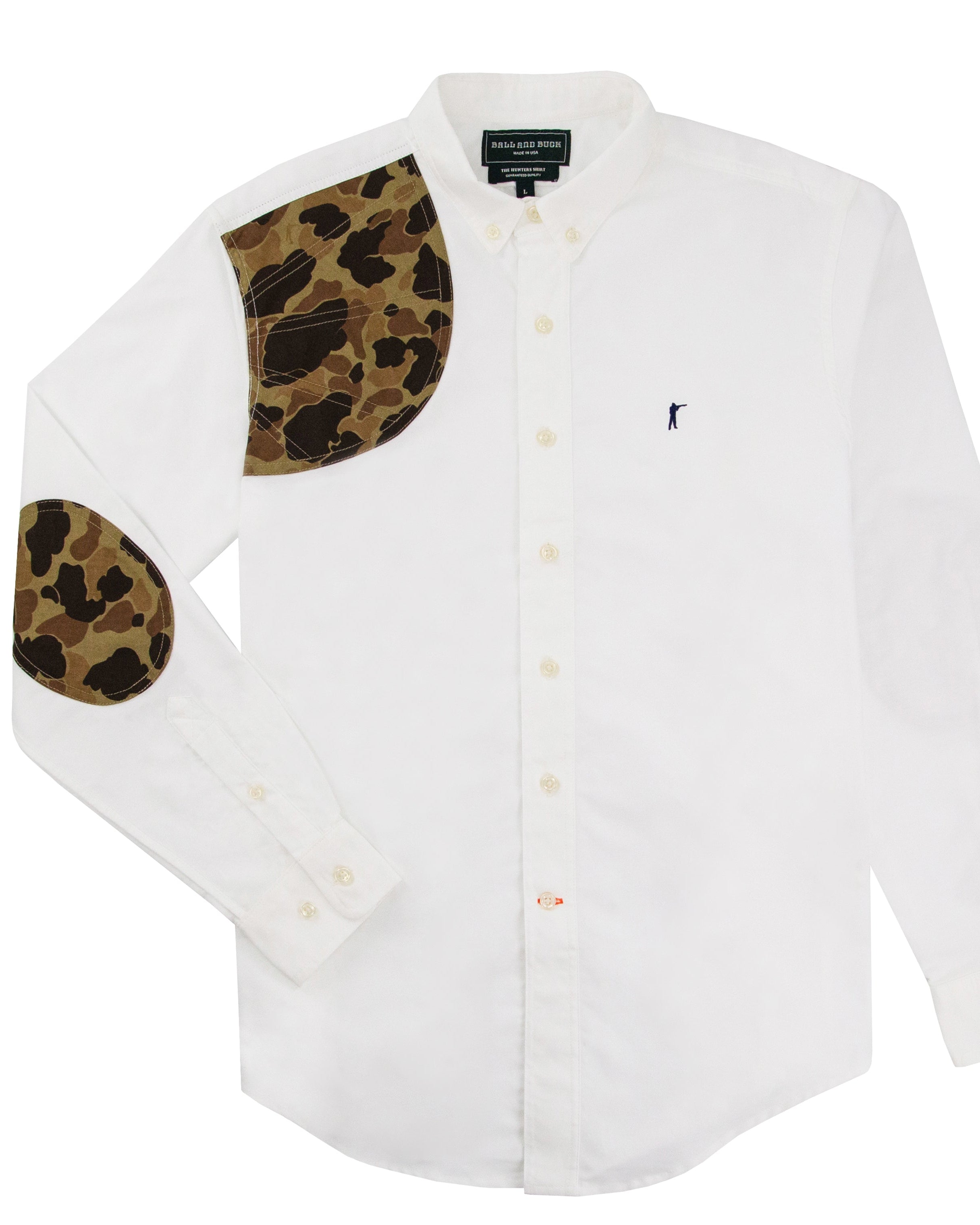 Sportsmans Shirt - White/Original Camo