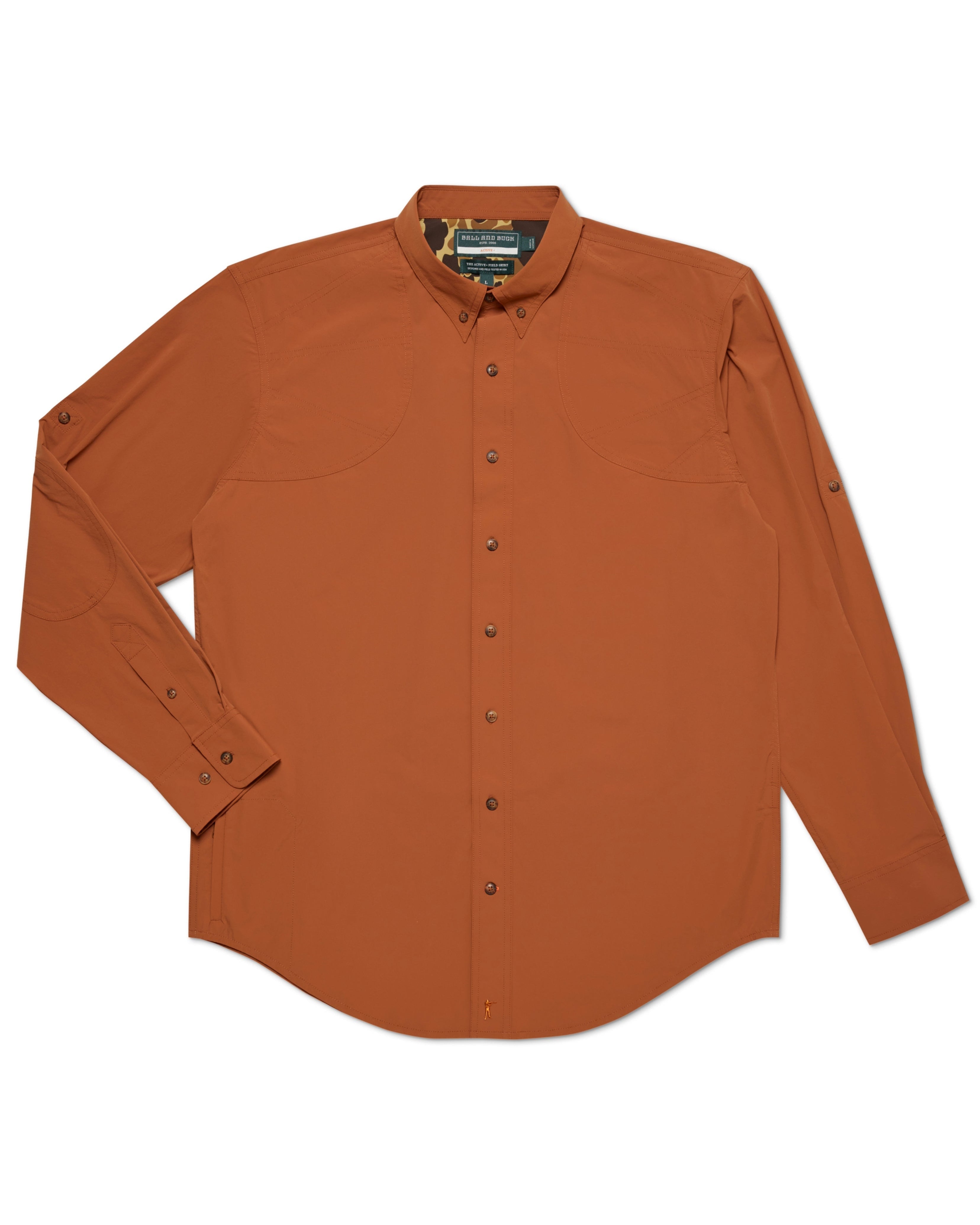 Active+ Field Shirt Rust