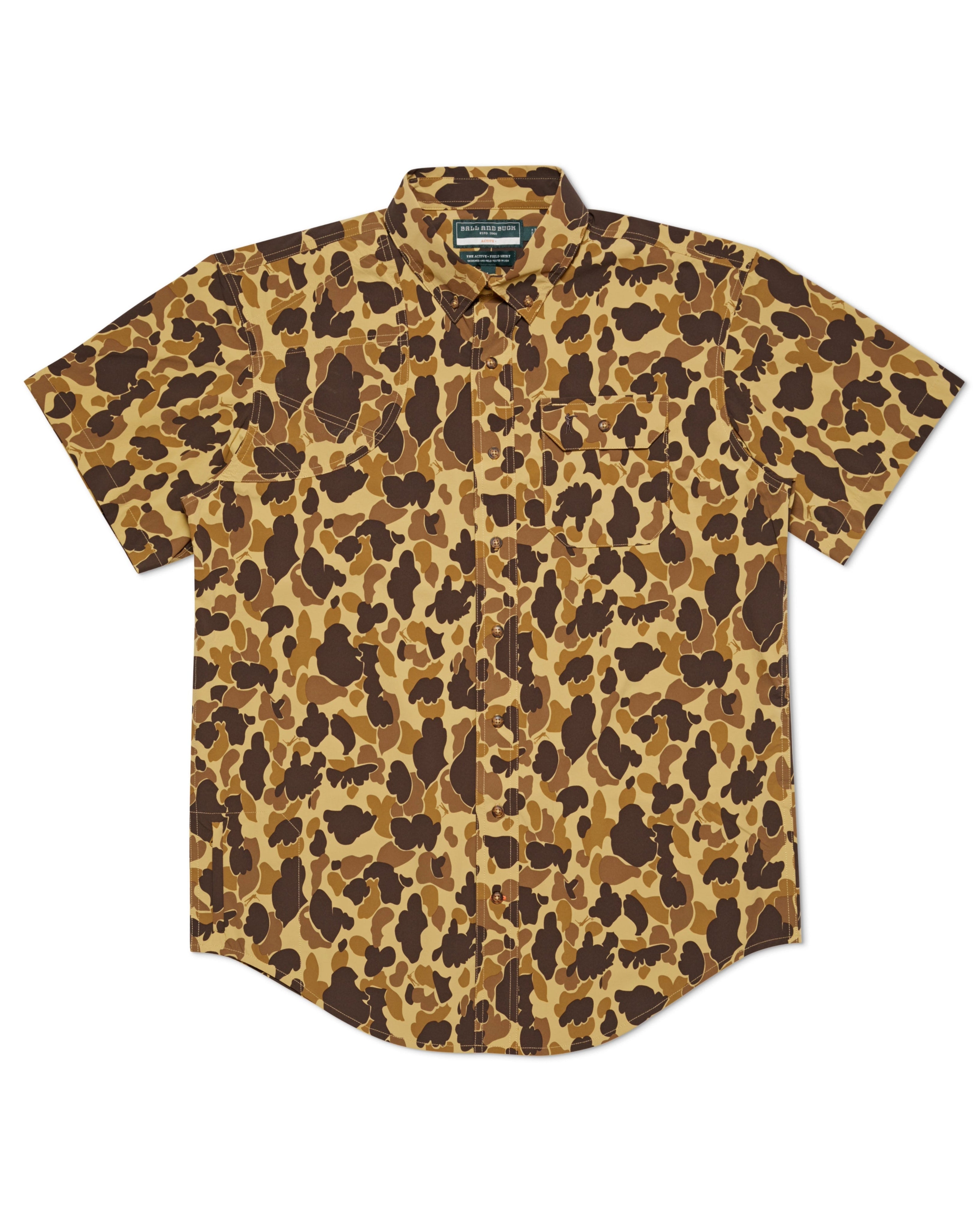 Active+ Field Short Sleeve Original Camo