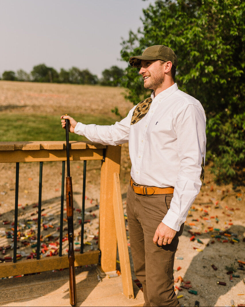 Sportsmans Shirt - White/Original Camo