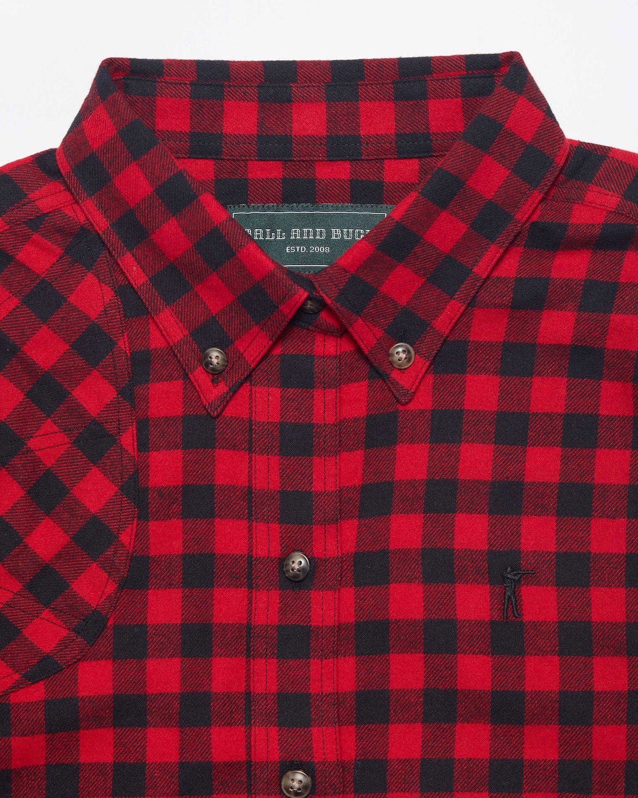 Joan Shirt - Mini Buffalo Plaid
