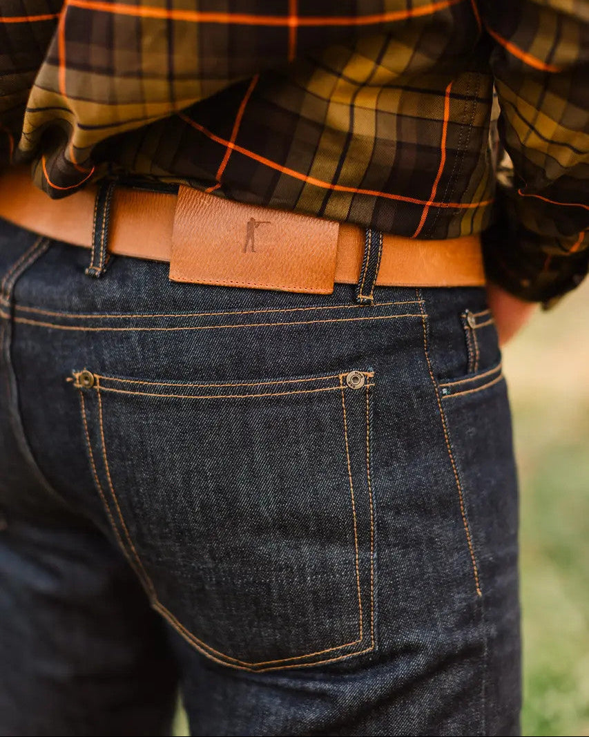 6 Point Denim - Raw Indigo