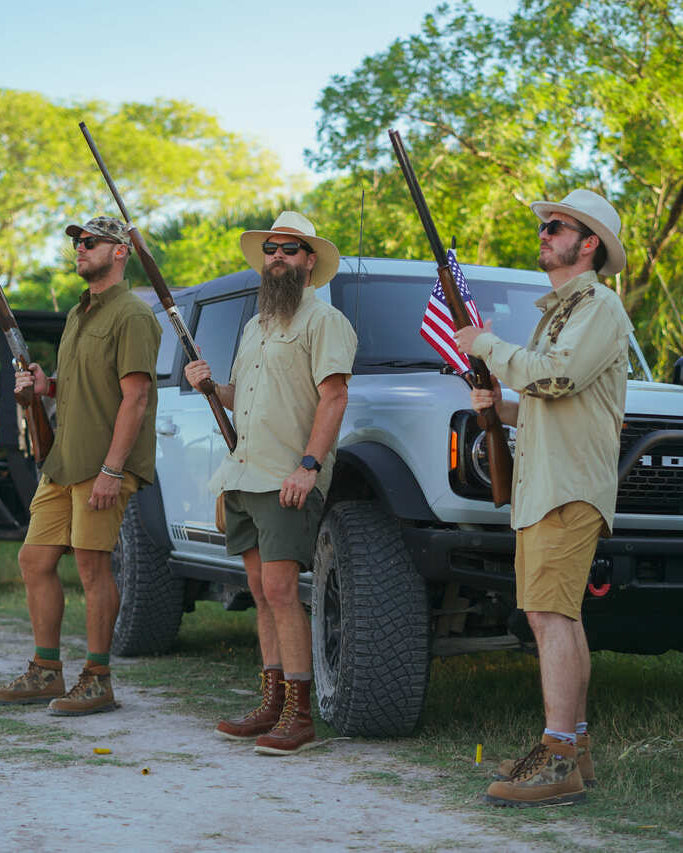Brimmed Field Hat - Felted Wool