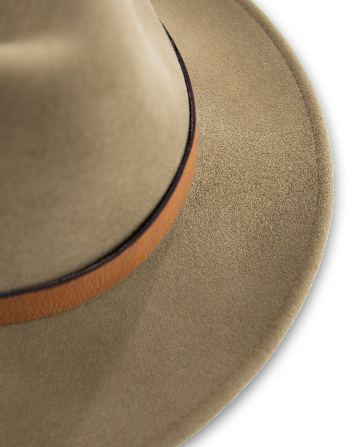 Brimmed Field Hat - Felted Wool