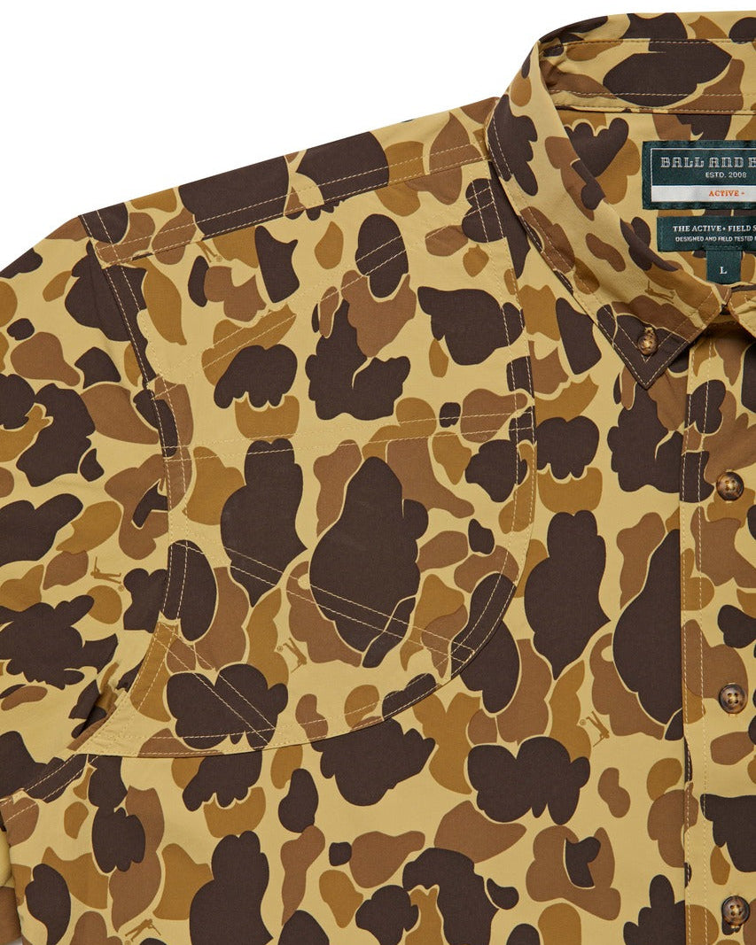 Active+ Field Shirt, Short Sleeve - Original Camo