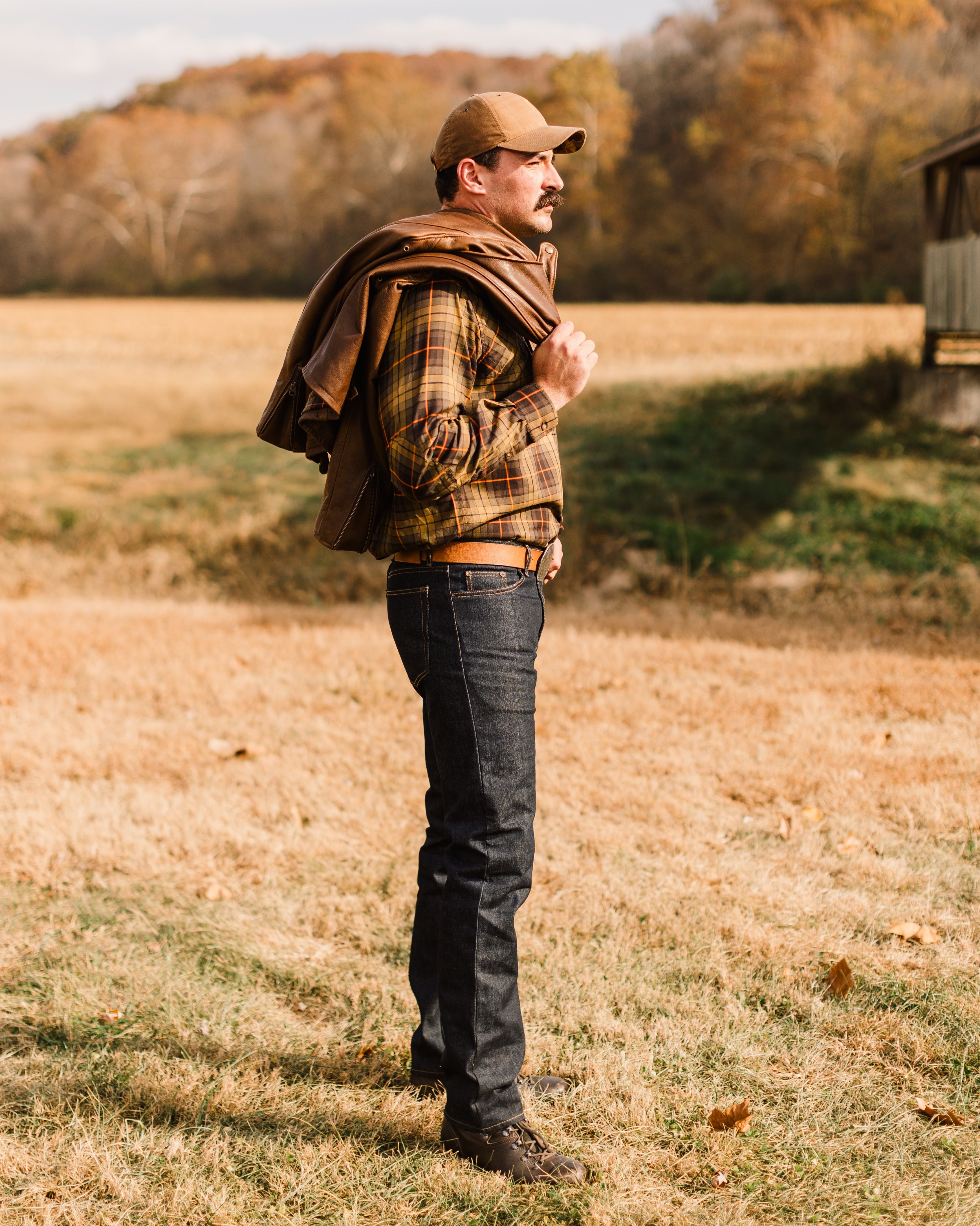 Schott x Ball and Buck Perfecto Leather Jacket