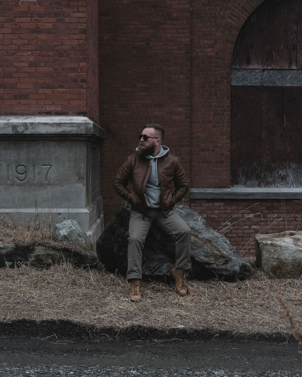 Schott x Ball and Buck Perfecto Leather Jacket