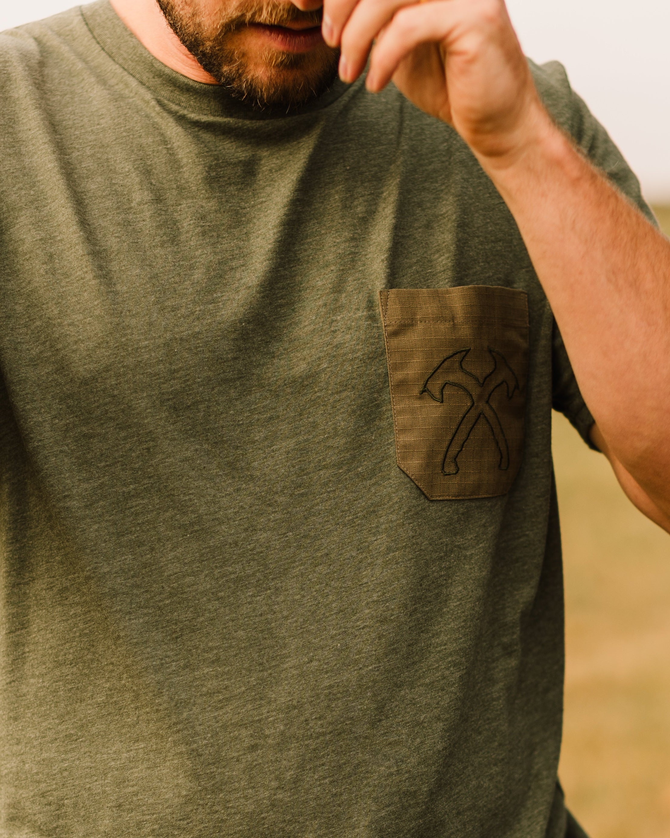 Jack Carr x Ball and Buck Pocket Tee