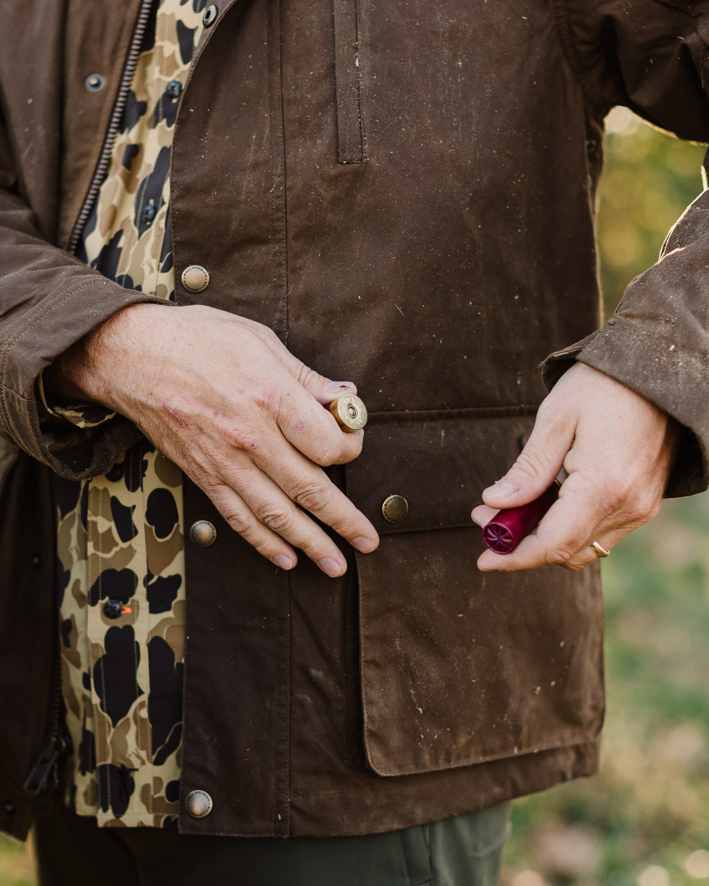 Ball and Buck Waxed Field Jacket