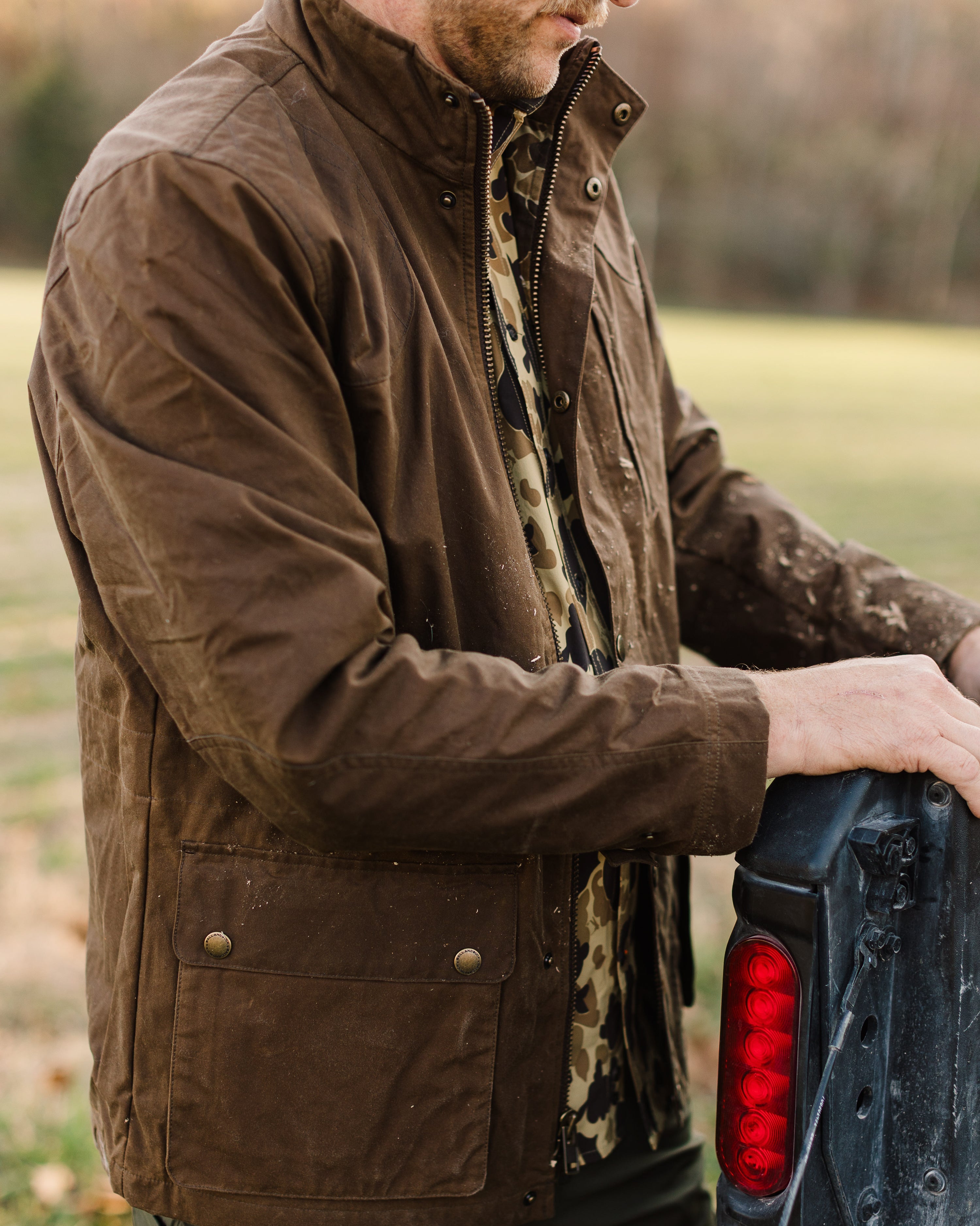 Ball and Buck Waxed Field Jacket