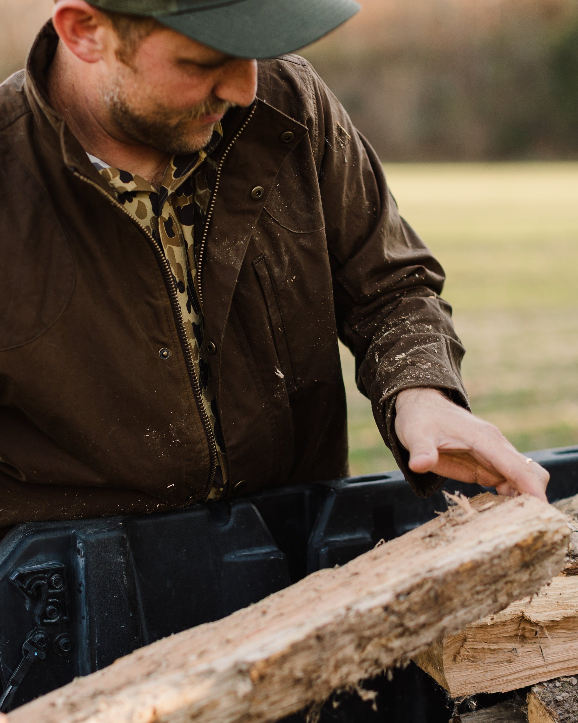 Ball and Buck Waxed Field Jacket