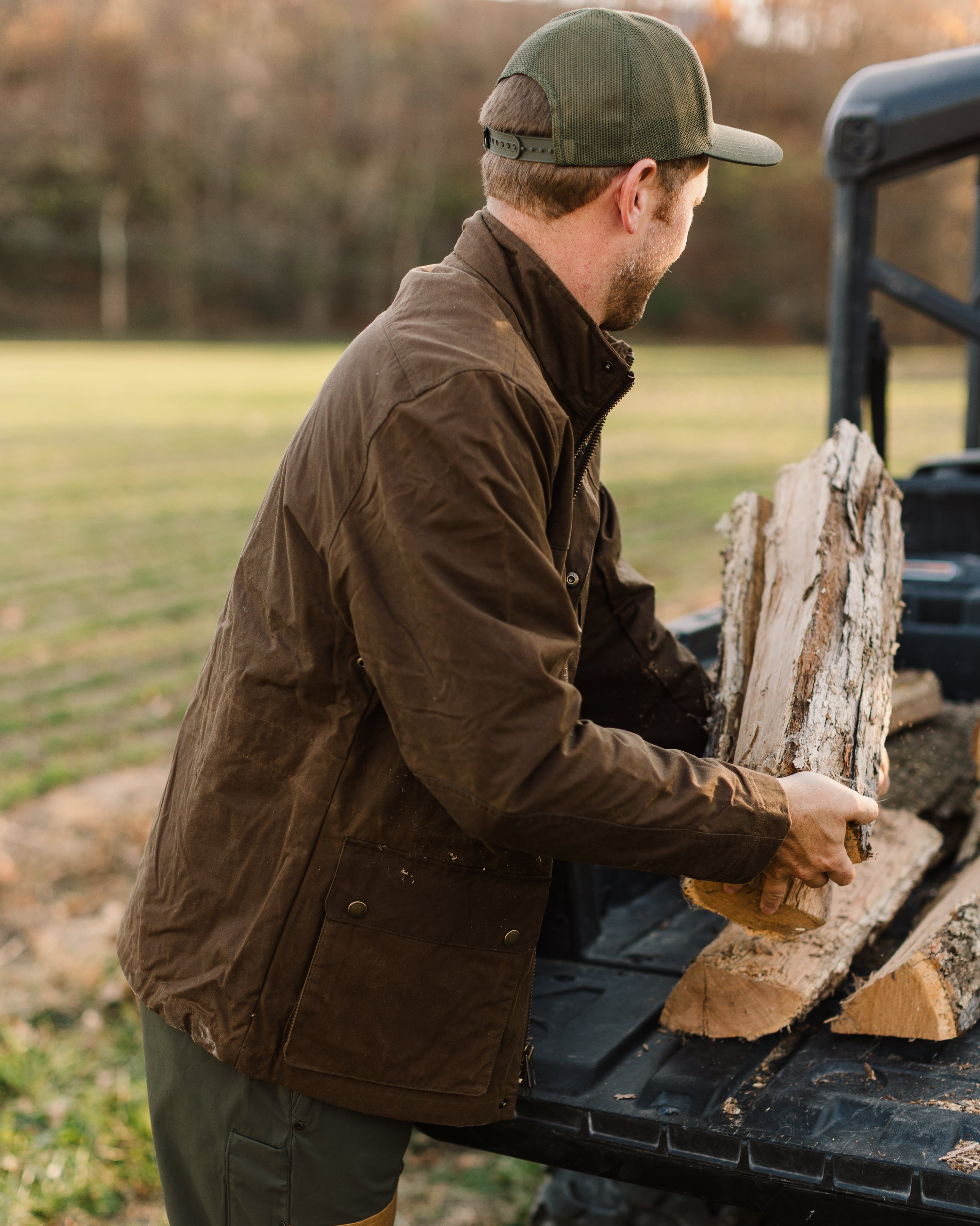 Ball and Buck Waxed Field Jacket