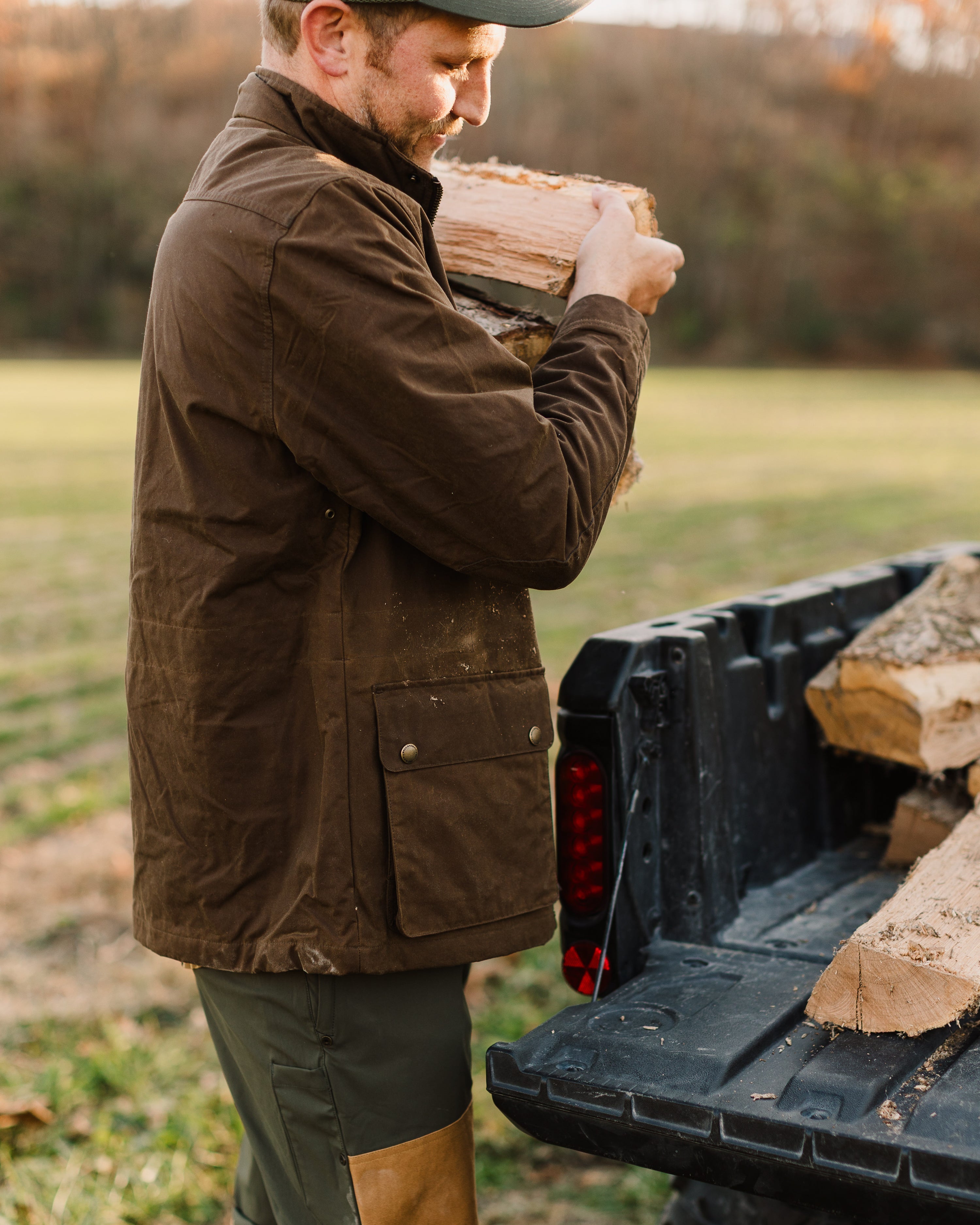 Ball and Buck Waxed Field Jacket
