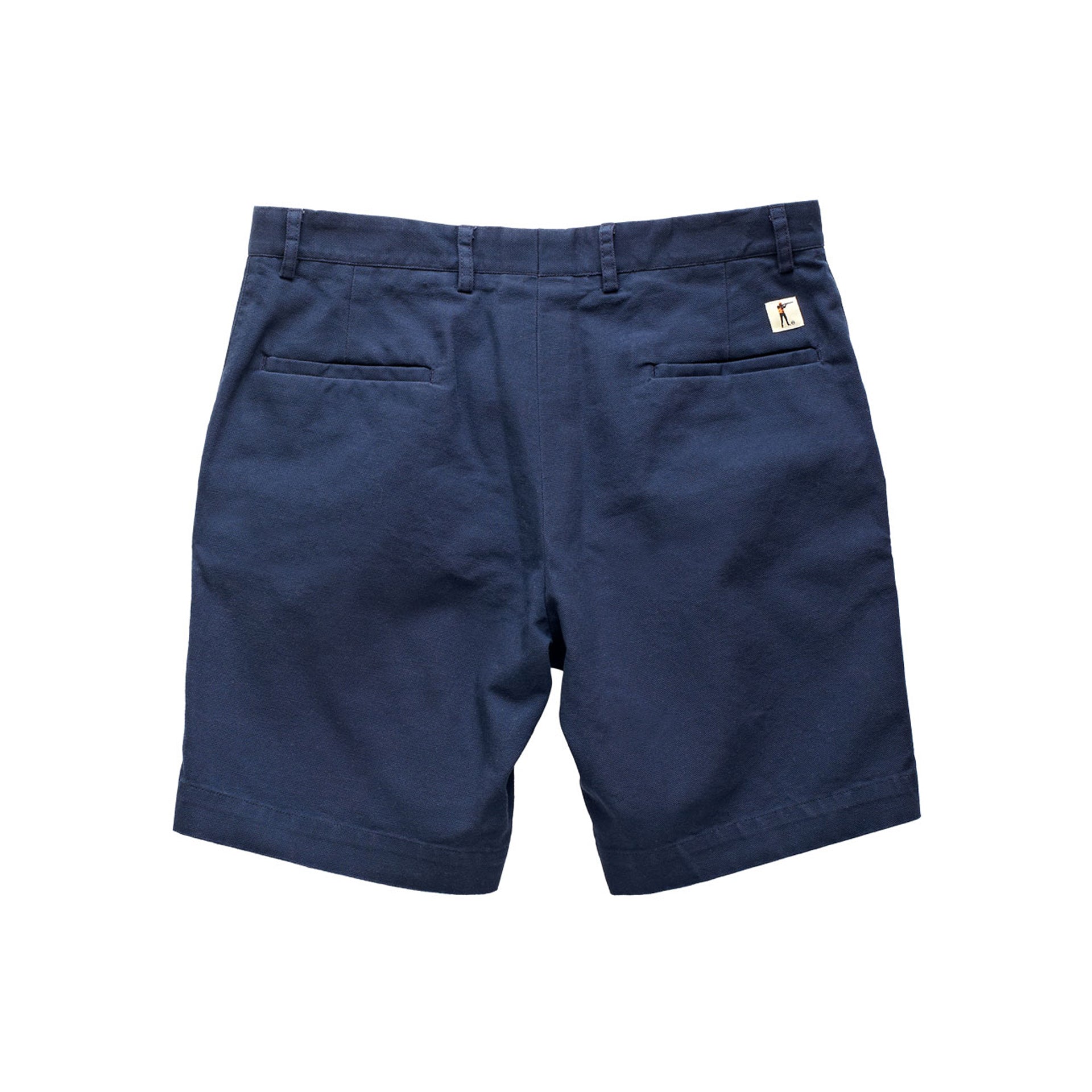 6 Point Short Duck Cotton - Denim Blue - Ball and Buck