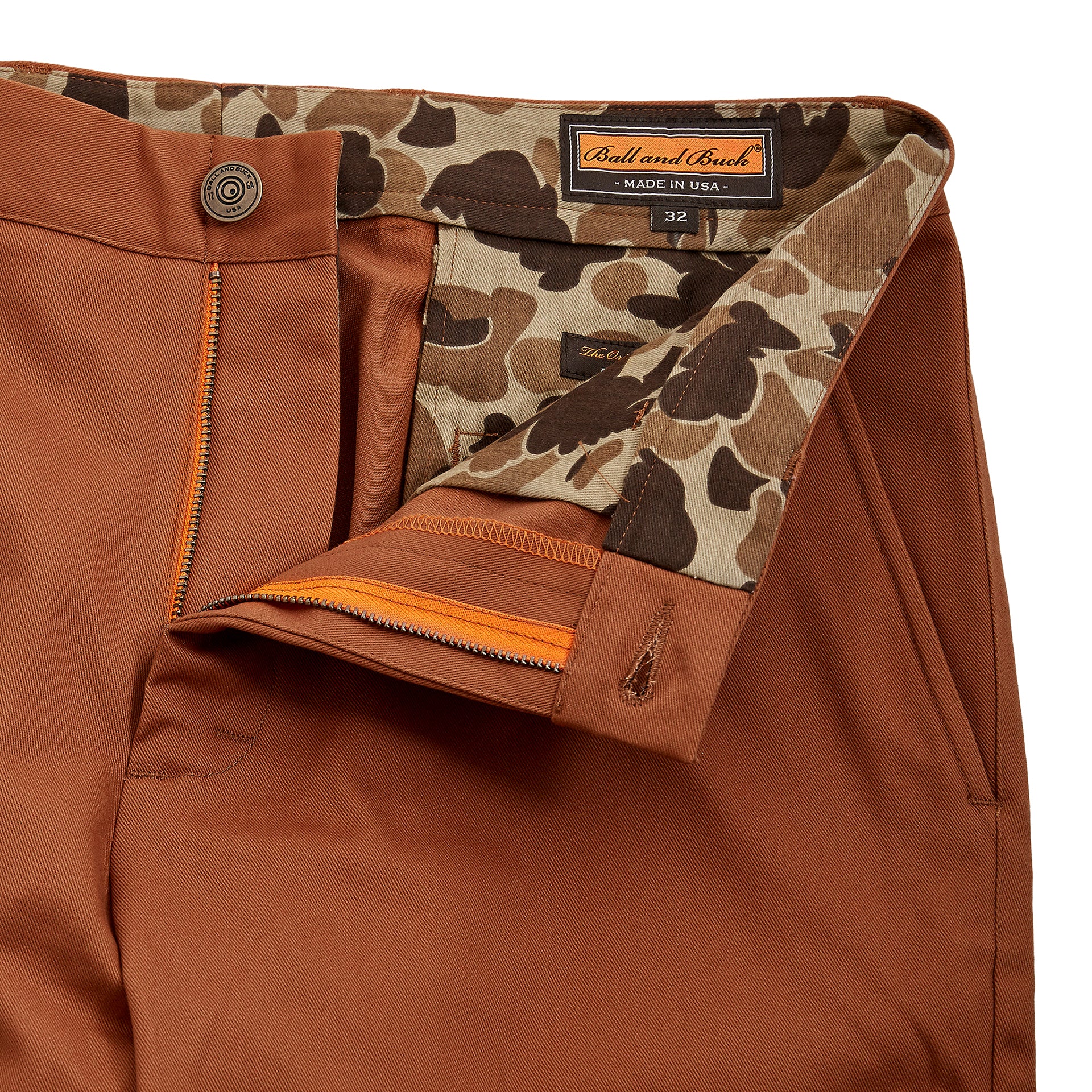 8 Point Pant - Nutmeg - Ball and Buck