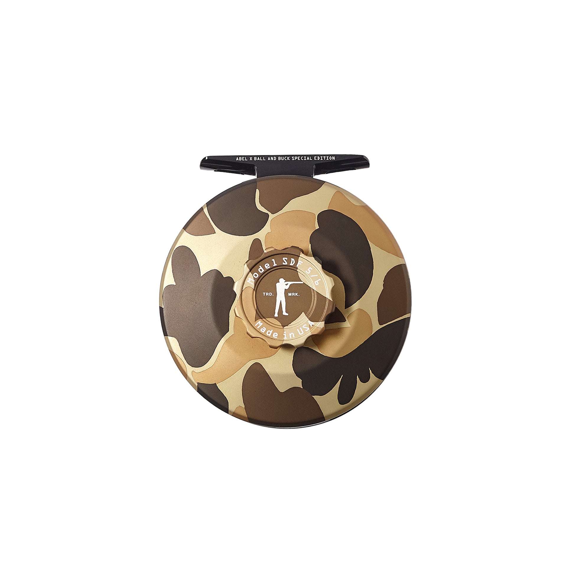Abel x Ball and Buck Original Camo Fly Reel - Ball and Buck