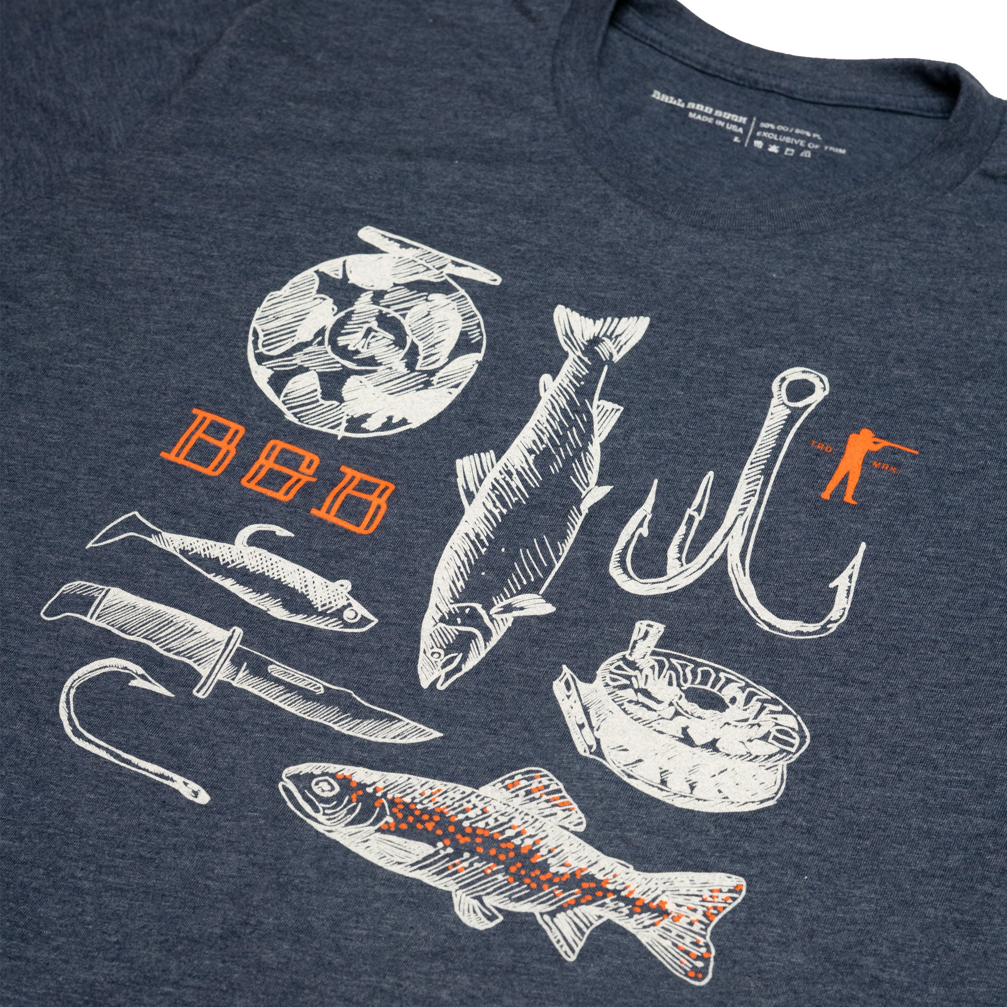 Angler Heritage T-Shirt - Ball and Buck