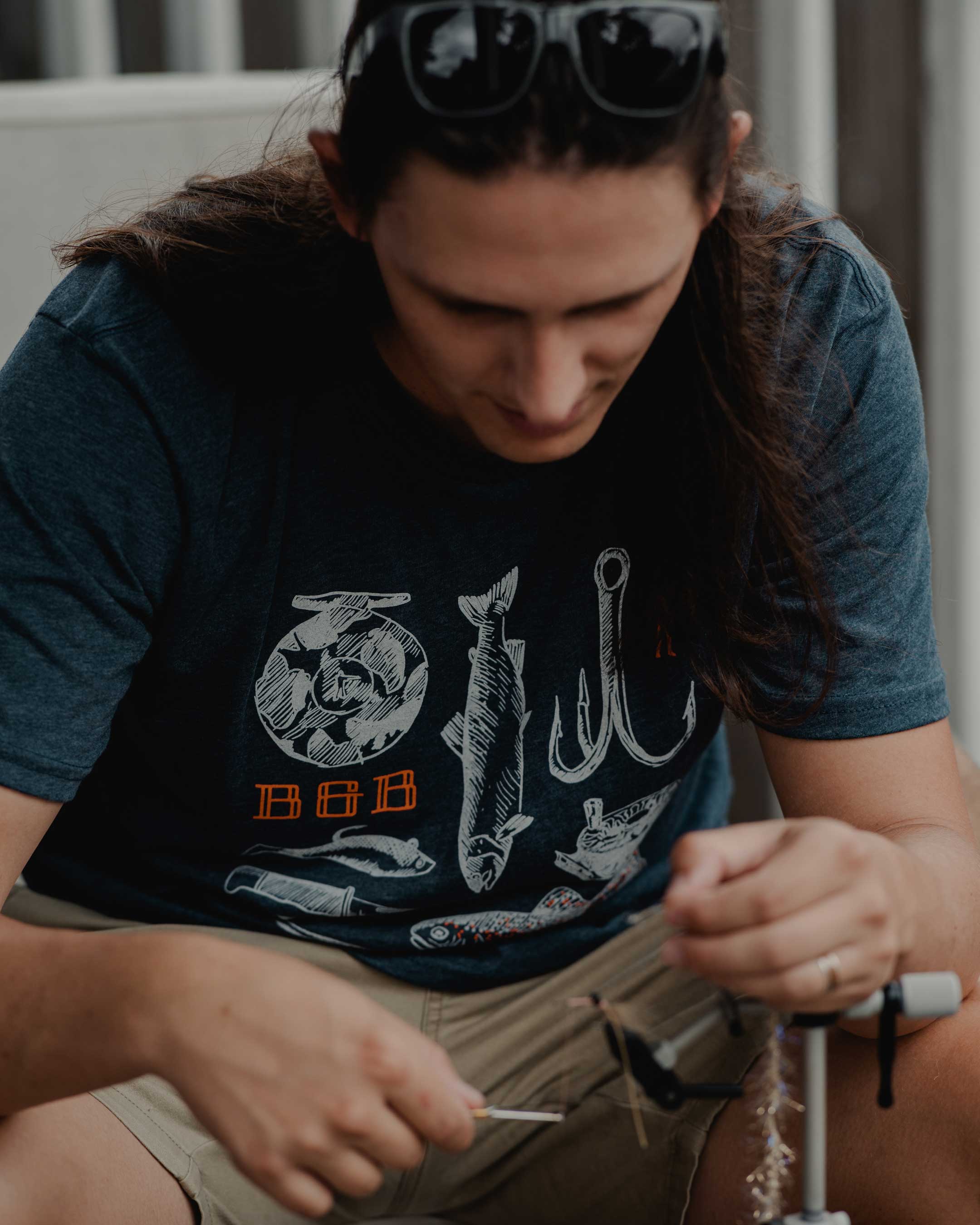 Angler Heritage T-Shirt - Ball and Buck