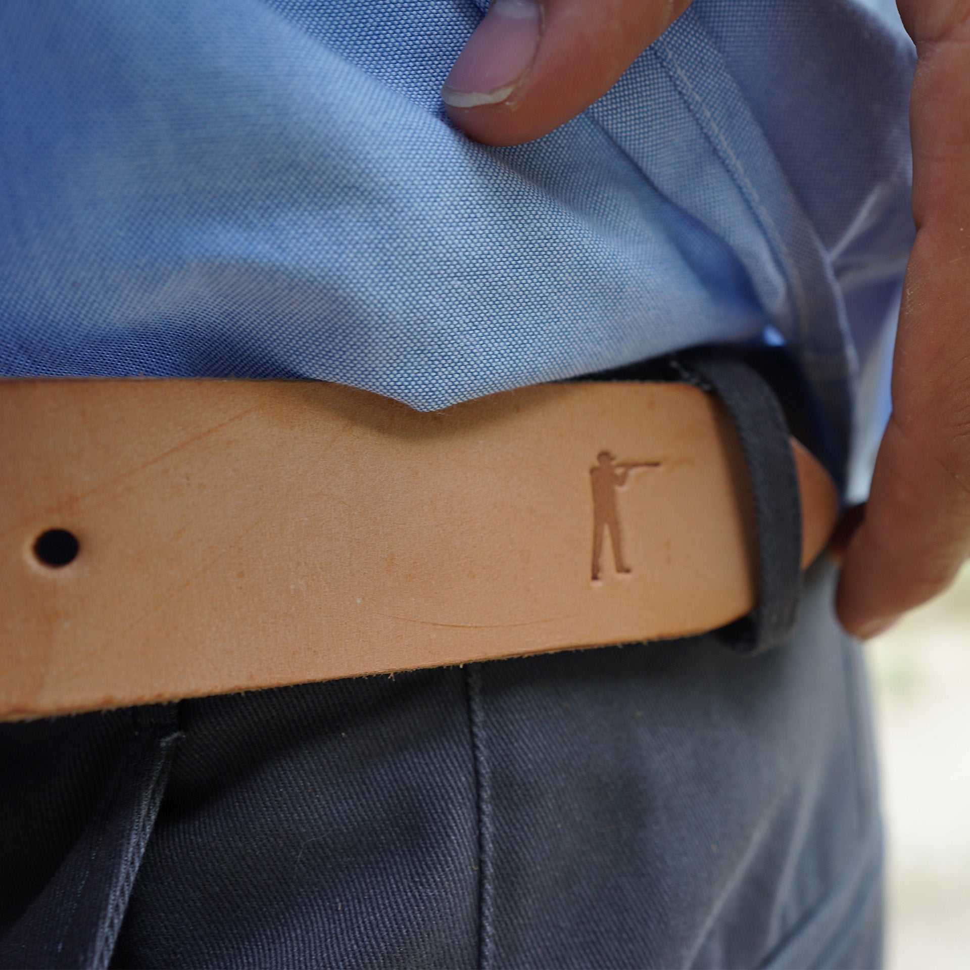 Last Belt You'll Ever Buy - Natural - Ball and Buck