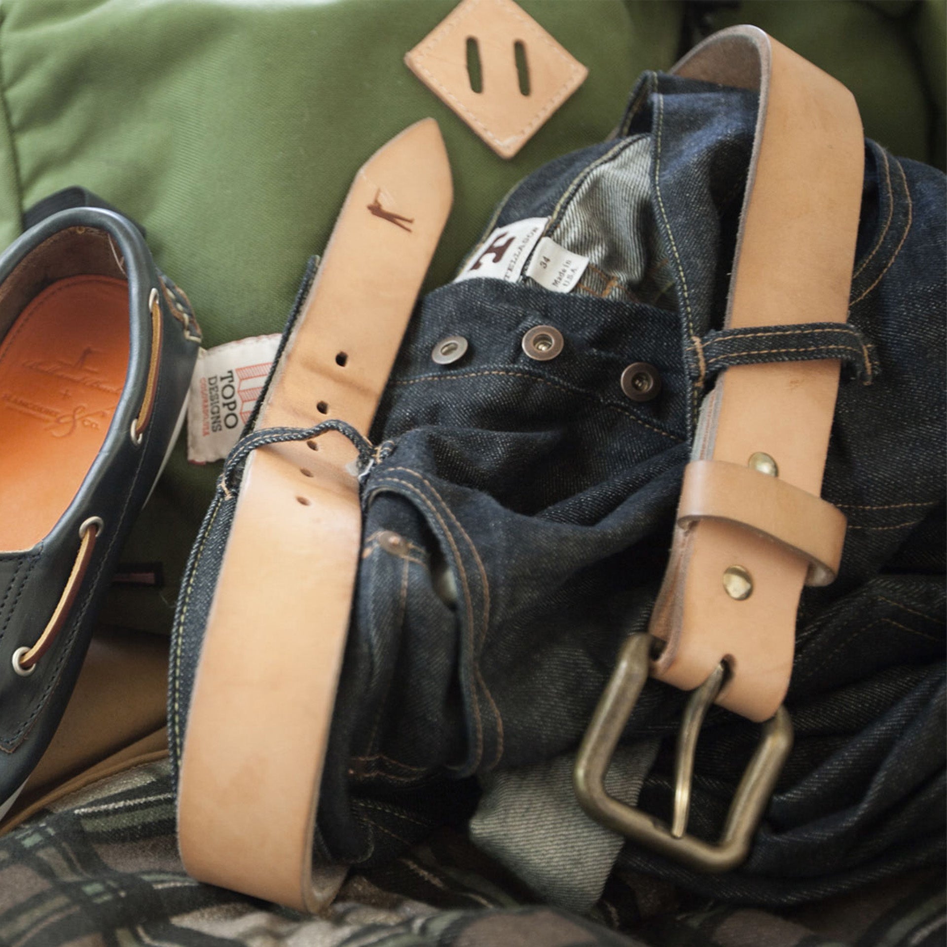 Last Belt You'll Ever Buy - Natural - Ball and Buck