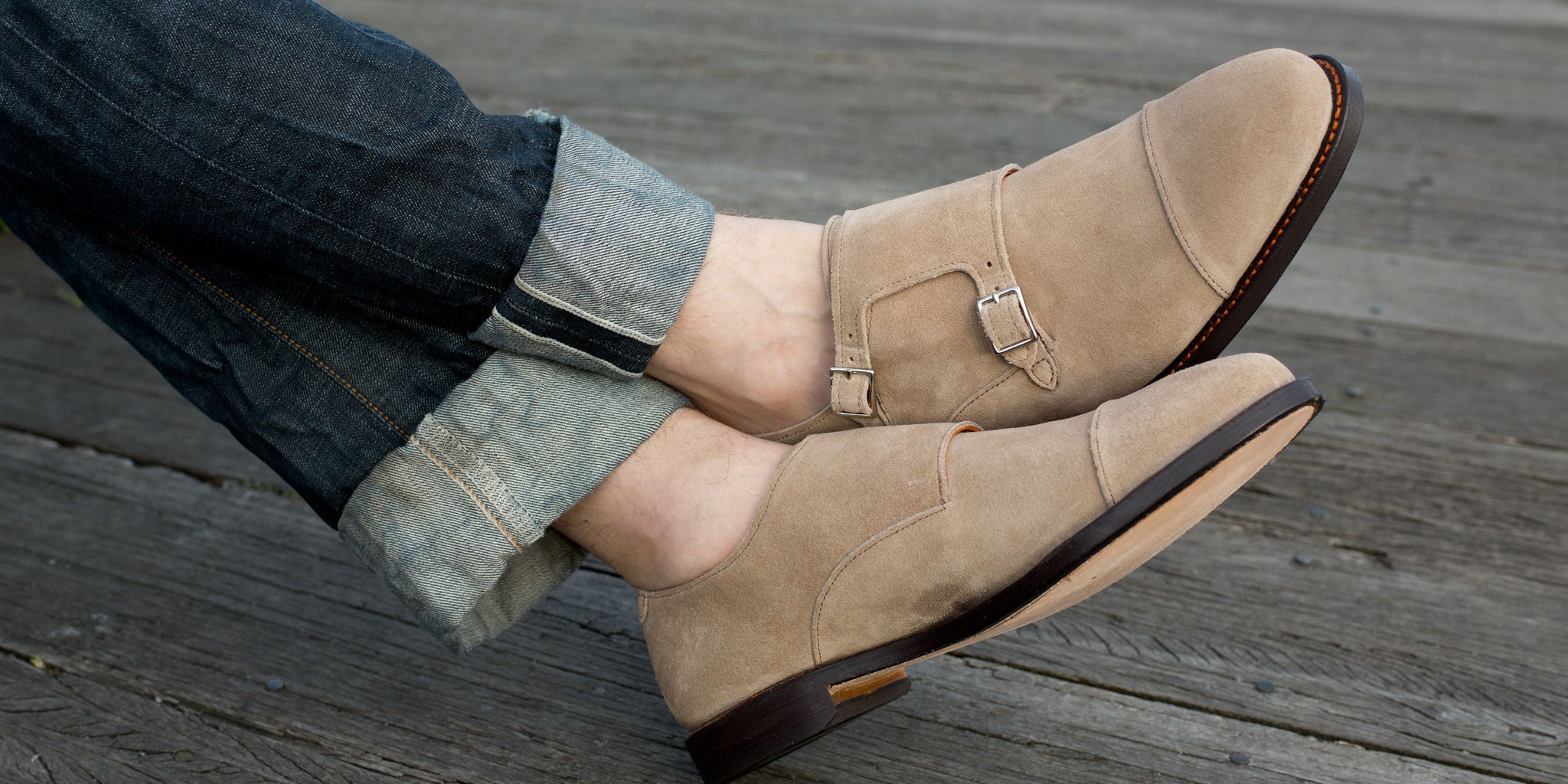 Allen Edmonds x Ball and Buck Double Monk Strap - Ball and Buck