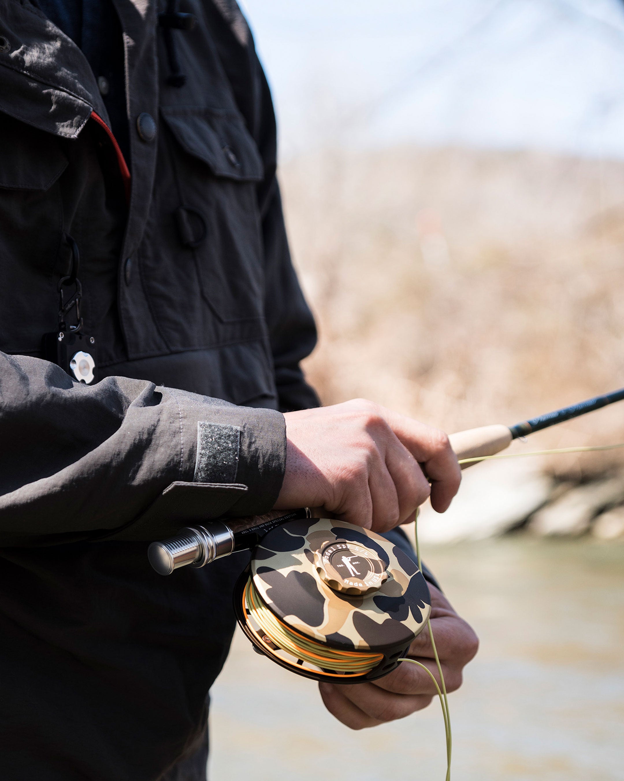 abel fly fishing rods Rove Reel 9/11wt Black Frame/Black Drag Knob/Walnut Handle/Saltwater Engraving Built to inspire confidence and admiration Abel x Ball and Buck