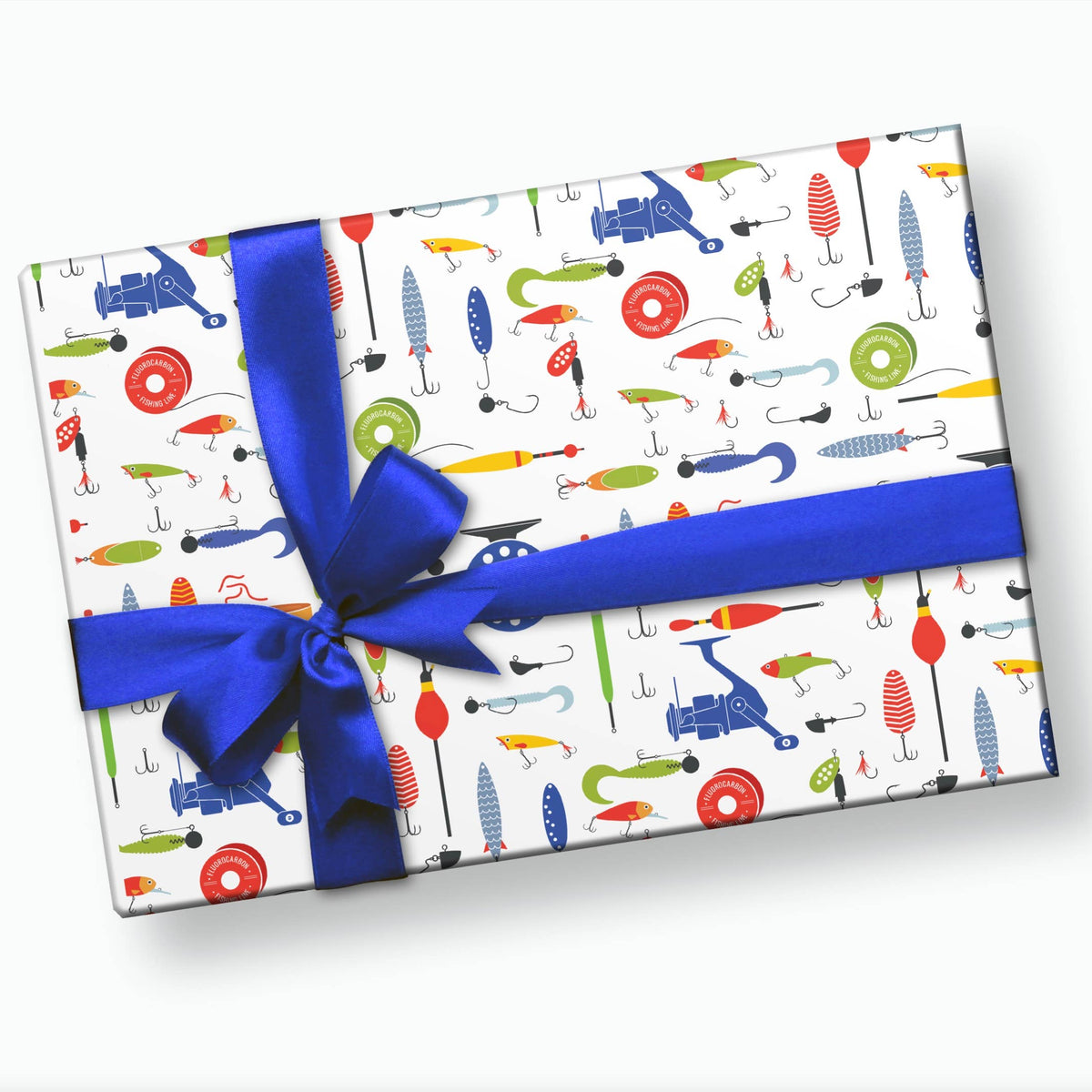 Fishing Tackle Wrapping Paper – Ball and Buck