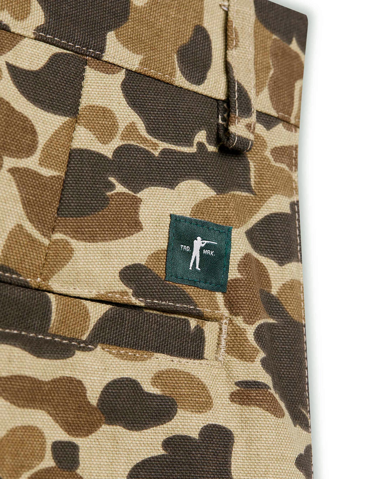 Ball and Buck Midweight Field Pant - 17oz Waxed Camo