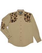 Active+ Field Shirt Tan with Original Camo