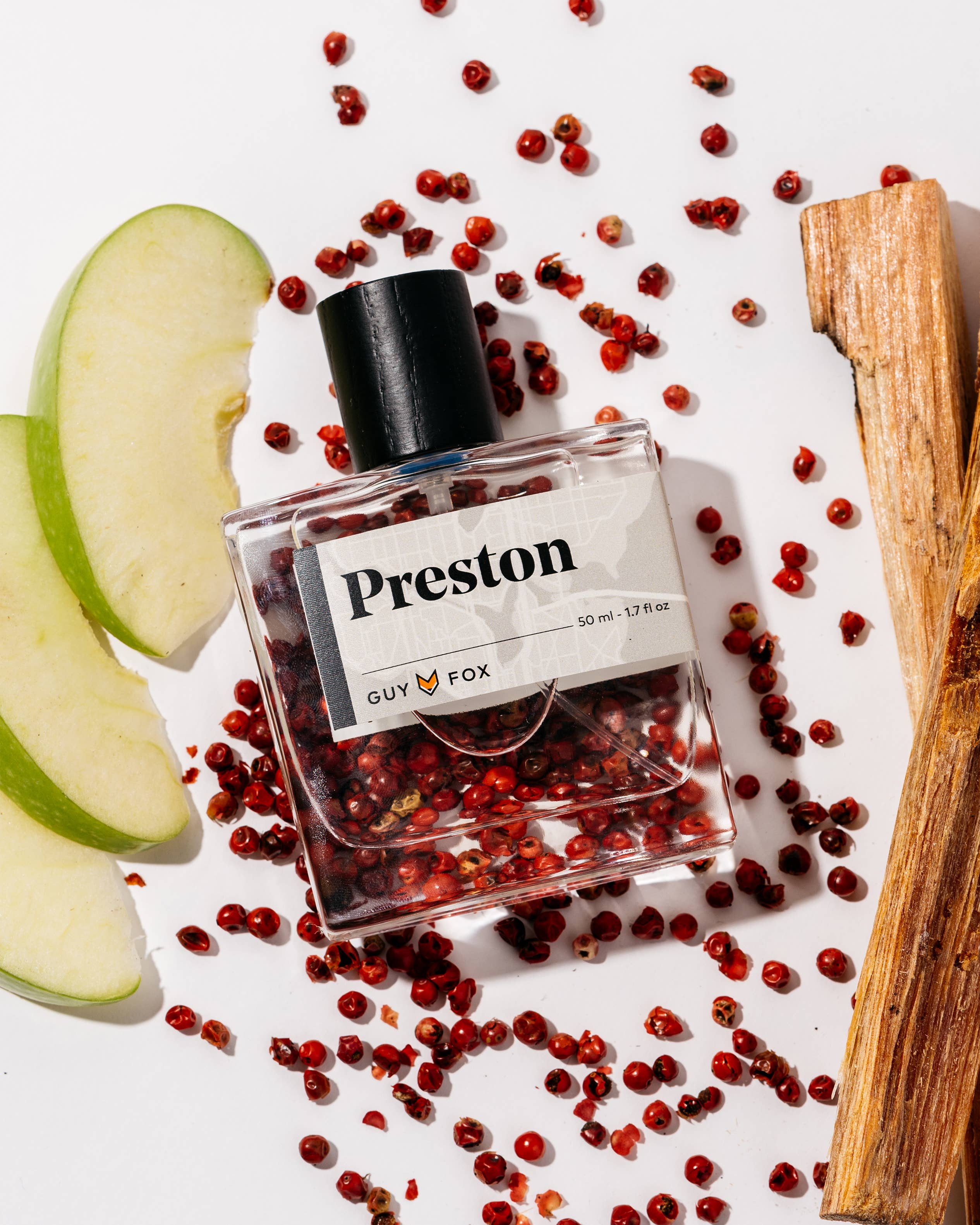 Preston - Men's Cologne - Crisp Apple, Pink Pepper, Tonka – Ball