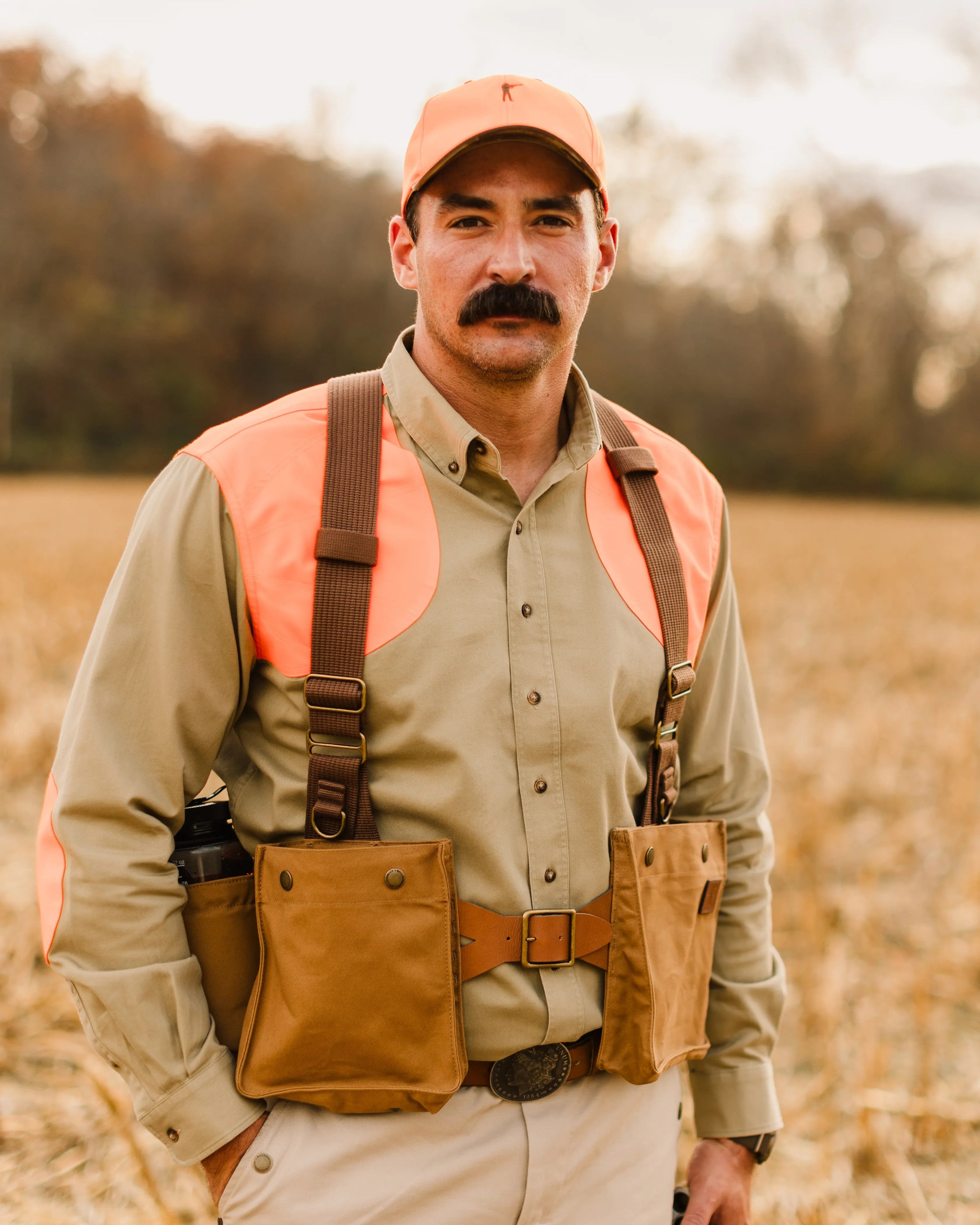Ball and Buck Strap Vest - Signature Canvas Upland Hunting Game Vest