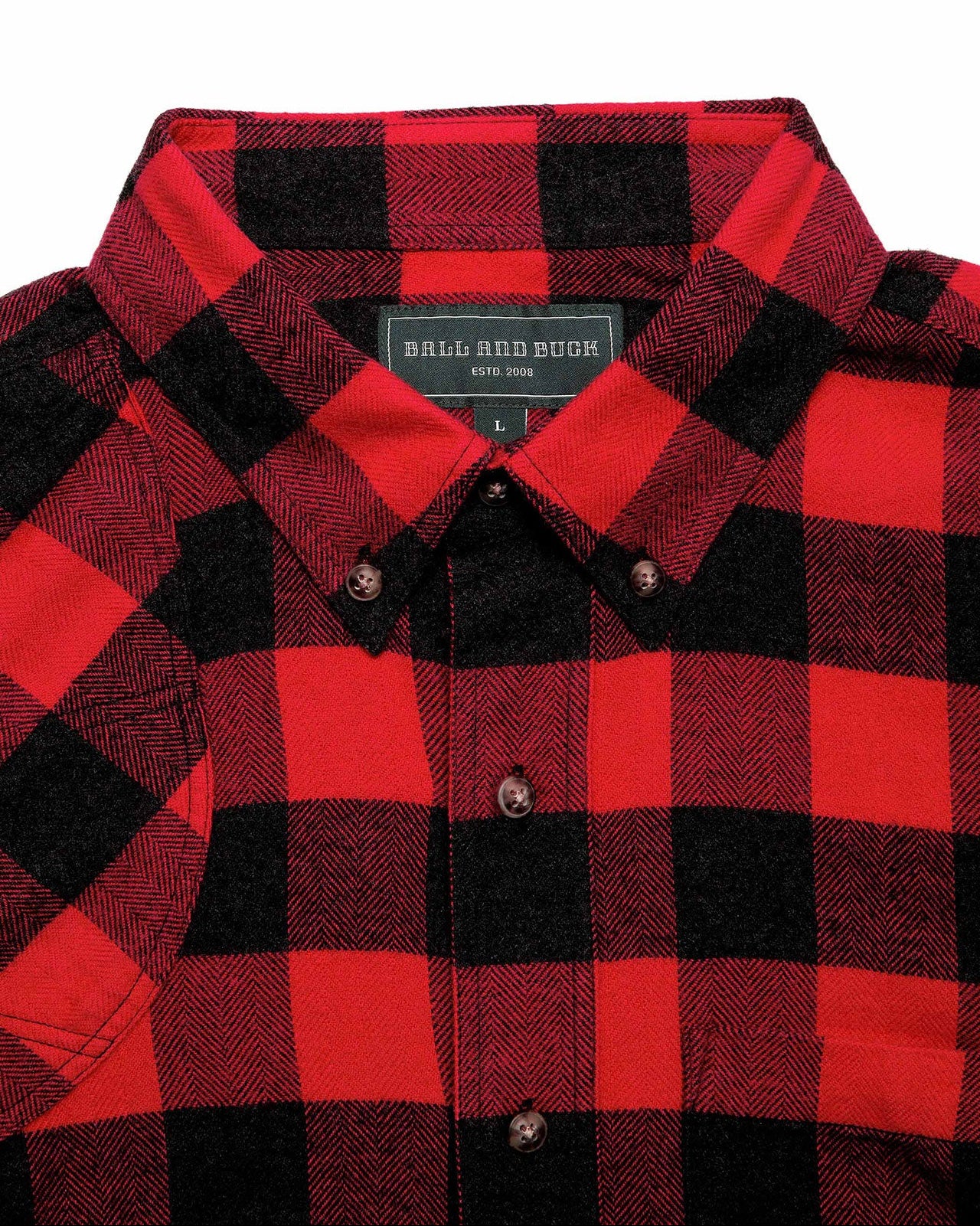 Sportsmans Shirt - Buffalo Plaid – Ball and Buck