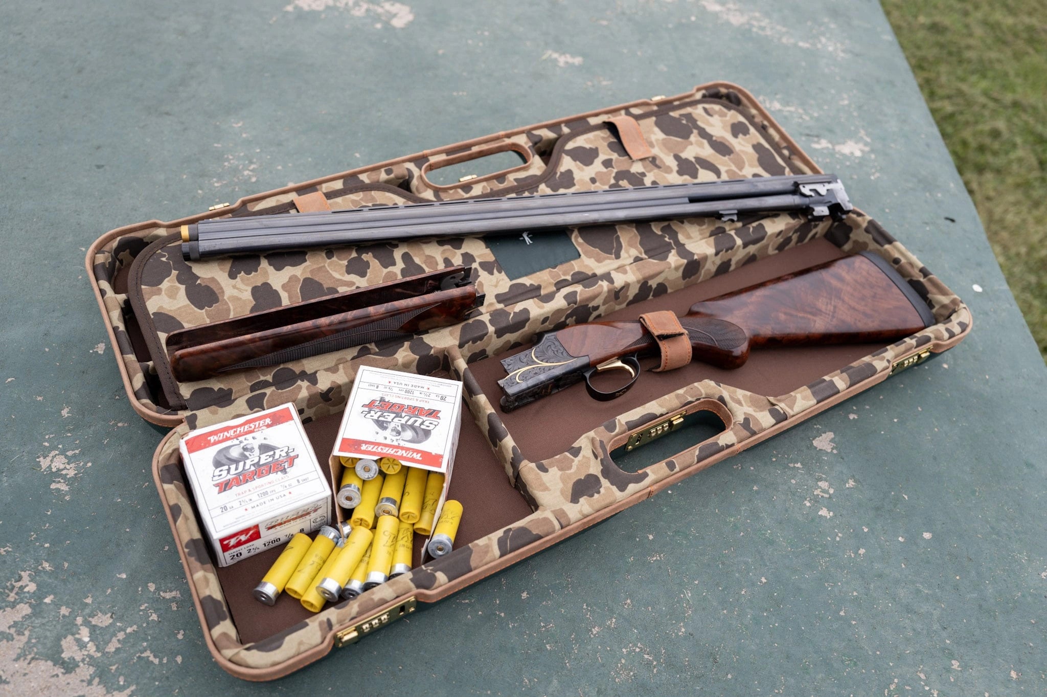 Negrini x Ball and Buck Two Barrel Shotgun Hard Case