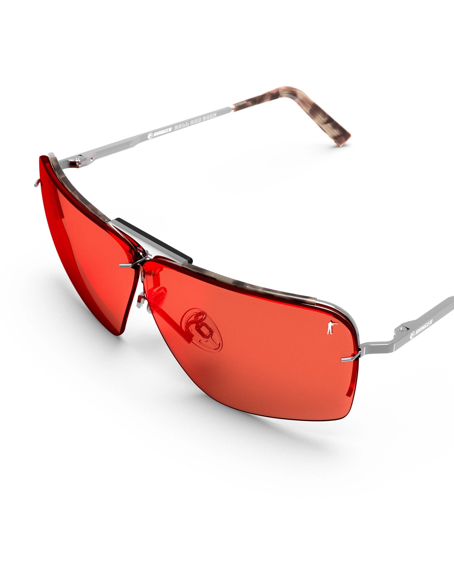 Ranger x Ball and Buck Edge Shooting Glasses Gunmetal/HD Medium