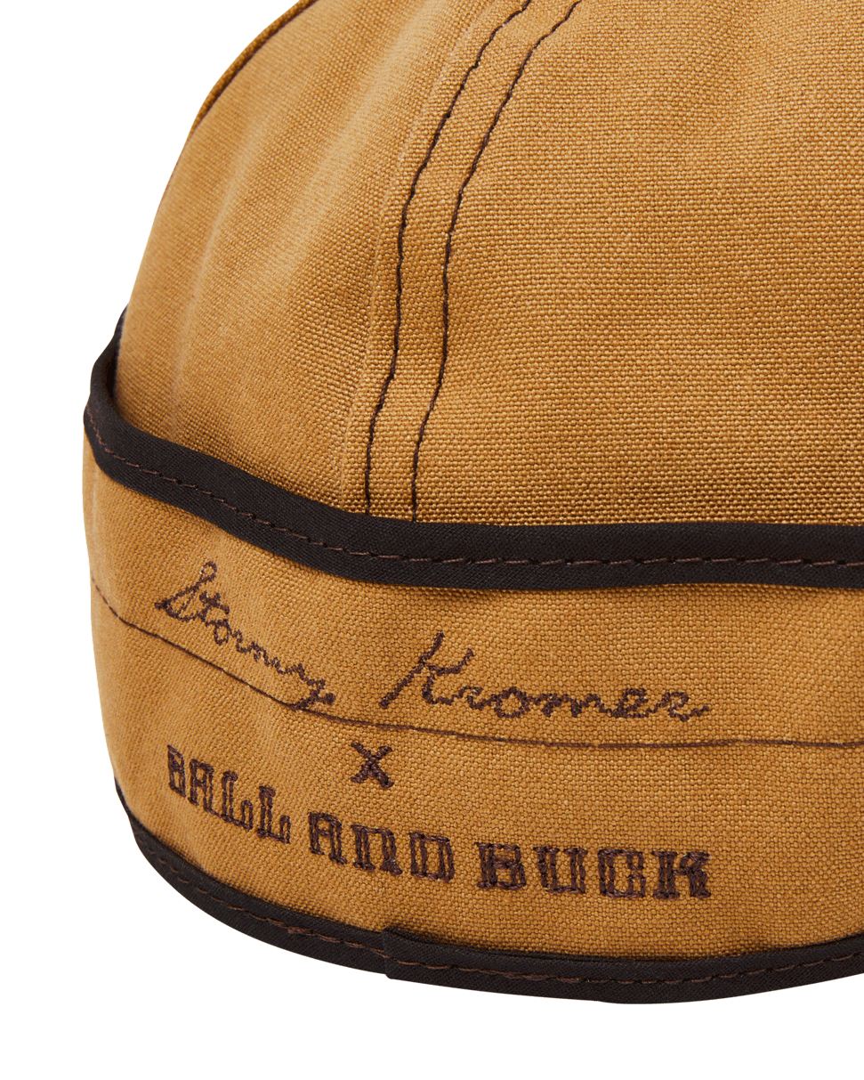 Stormy Kromer x Ball and Buck Original Cap in Signature Canvas