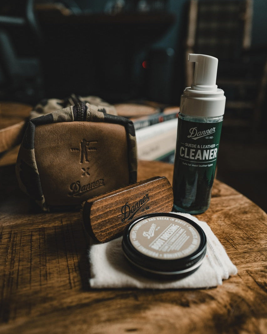 Danner x Ball and Buck Leather Care Dopp Kit - Original Camo Danner x Ball and Buck Leather Care Dopp Kit - Original Camo