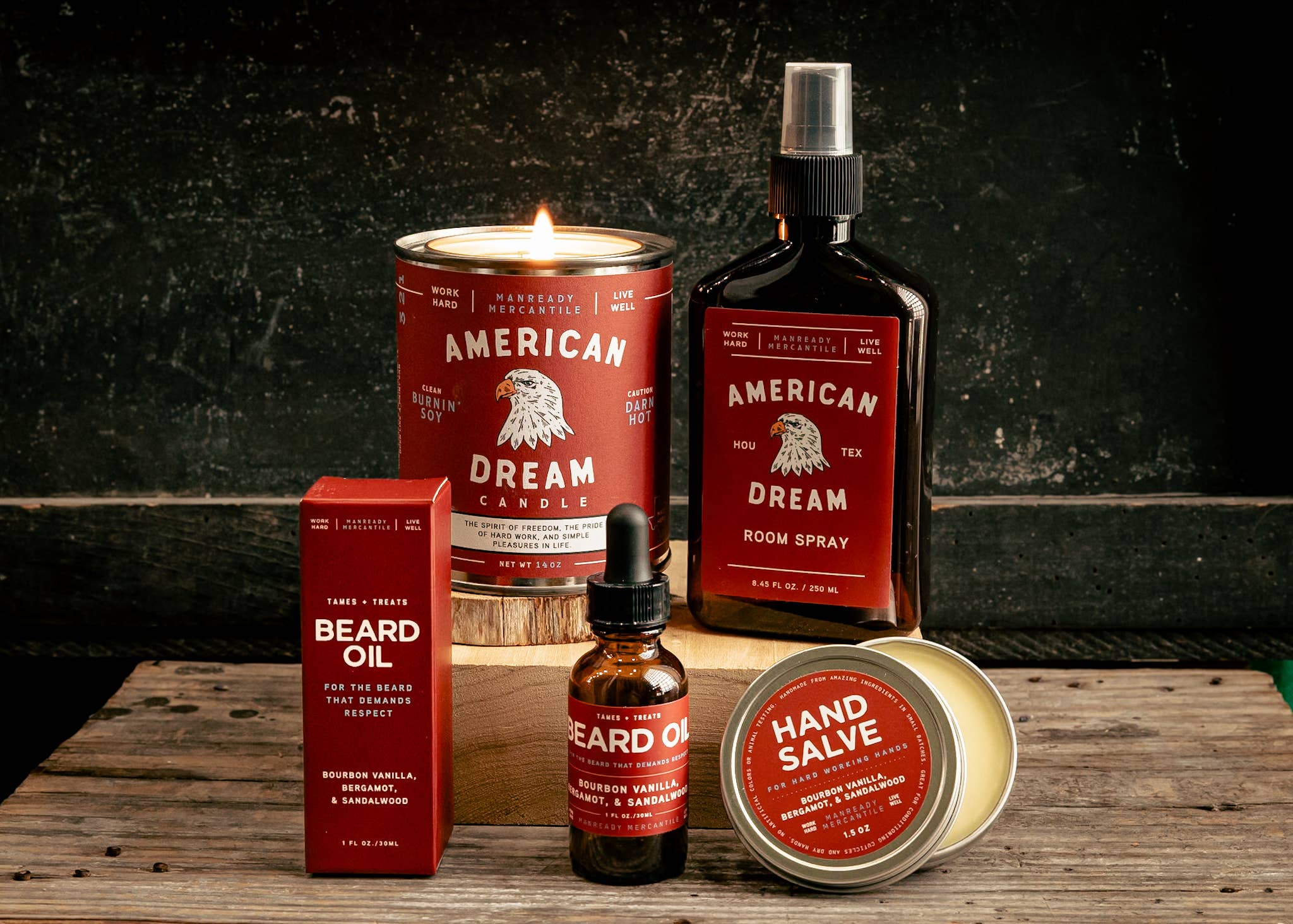 Manready Mercantile Americana Series Candle - Thumbnail 4
