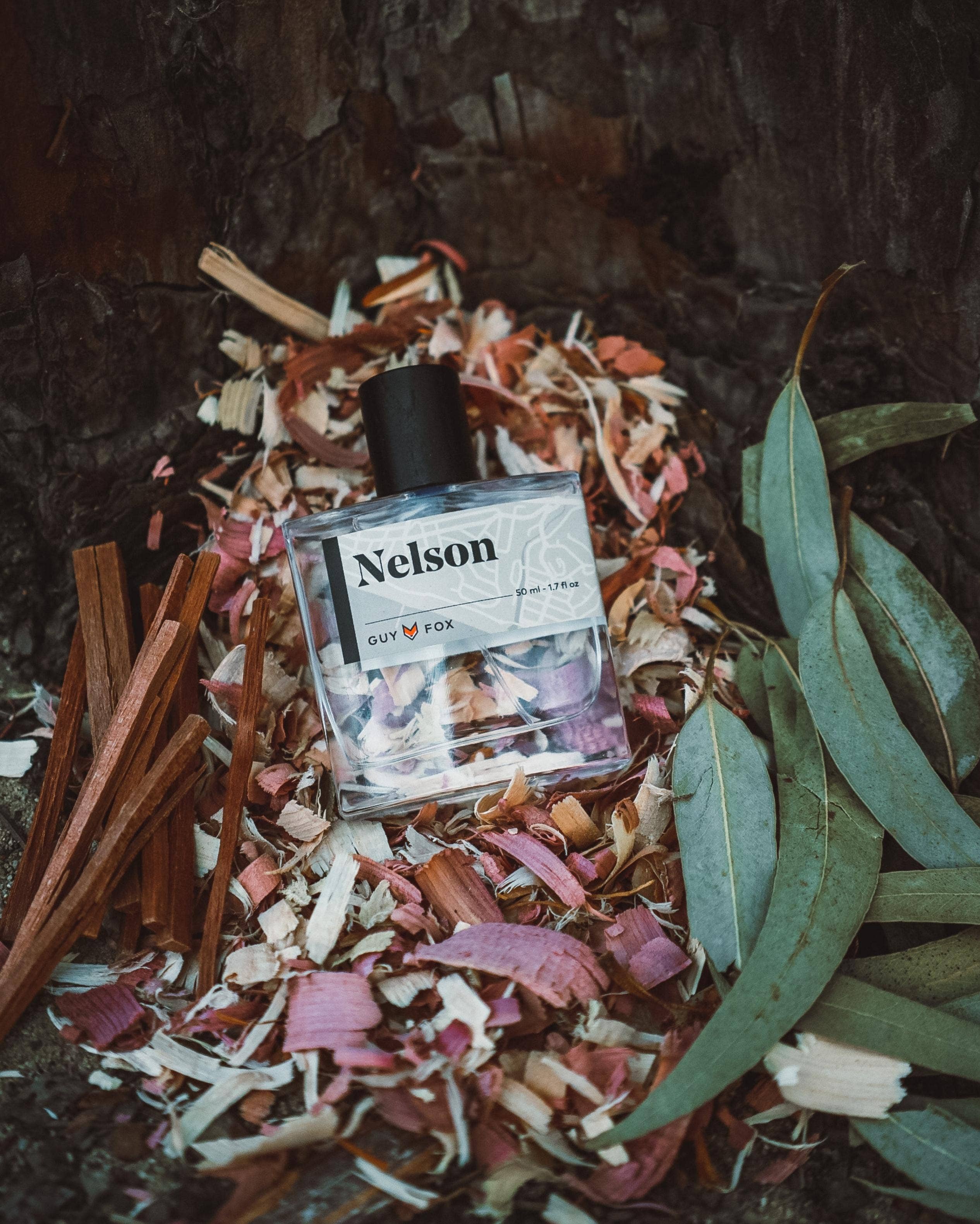 Nelson - Men's Cologne - Eucalyptus, Sandalwood, Cedar – Ball and Buck