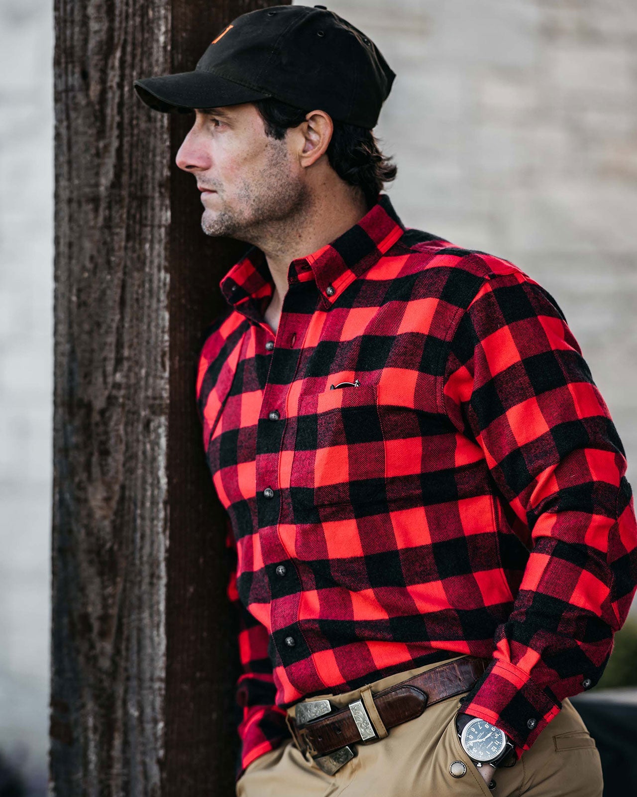 Sportsmans Shirt - Buffalo Plaid – Ball and Buck