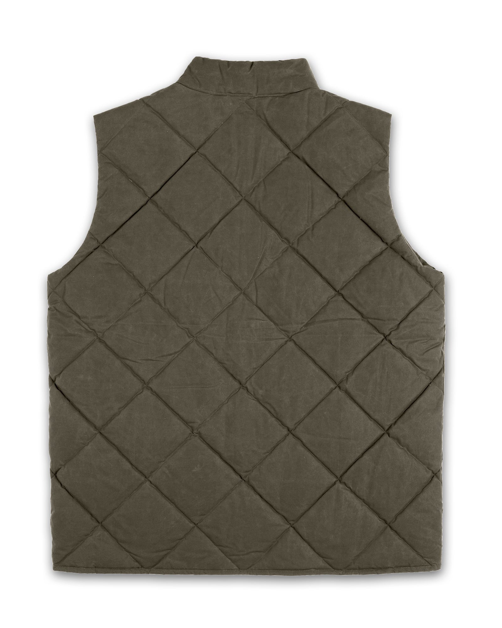 Arthur Quilted Waxed Down Vest