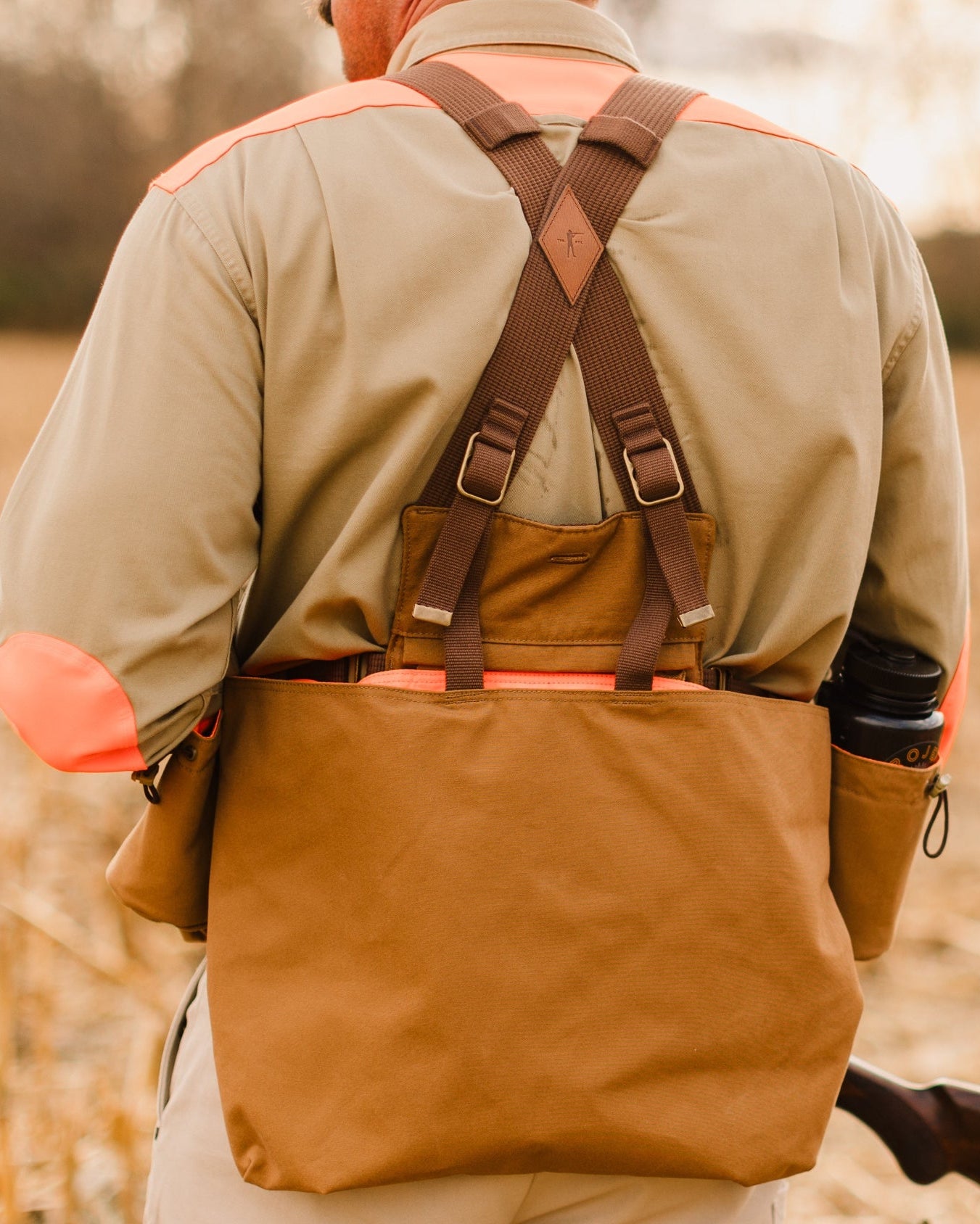 Ball and Buck Strap Vest - Signature Canvas Upland Hunting Game Vest