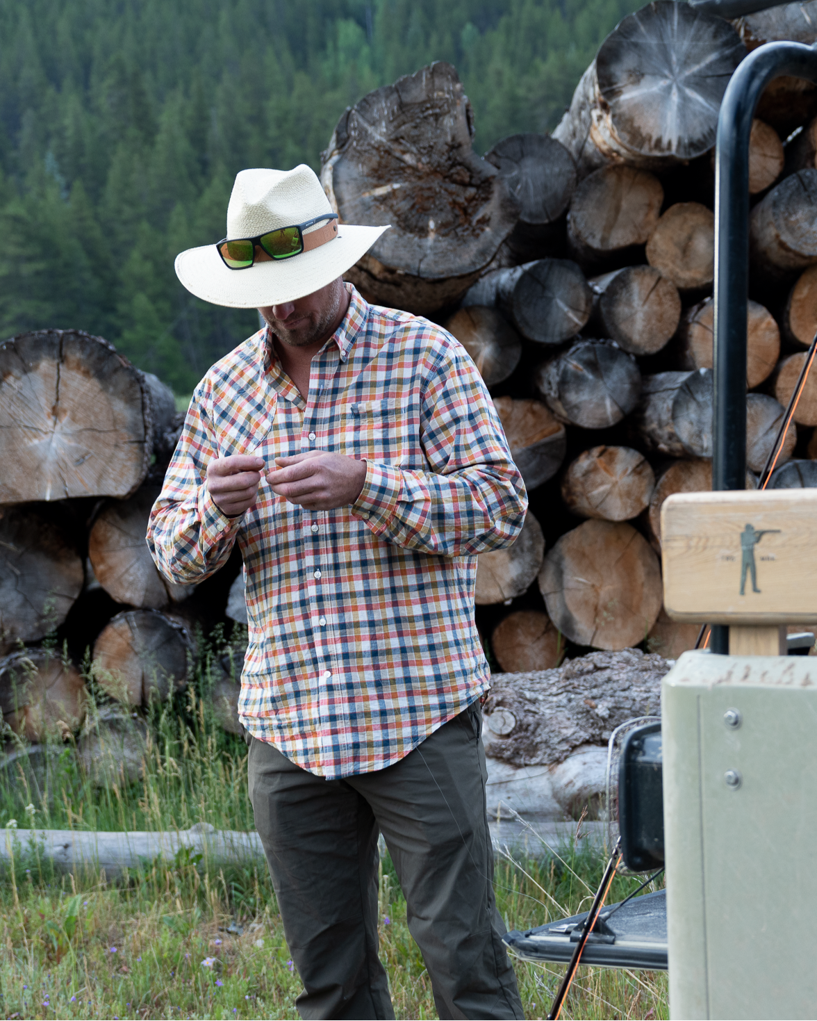 Sportsmans Shirt - Montana Plaid