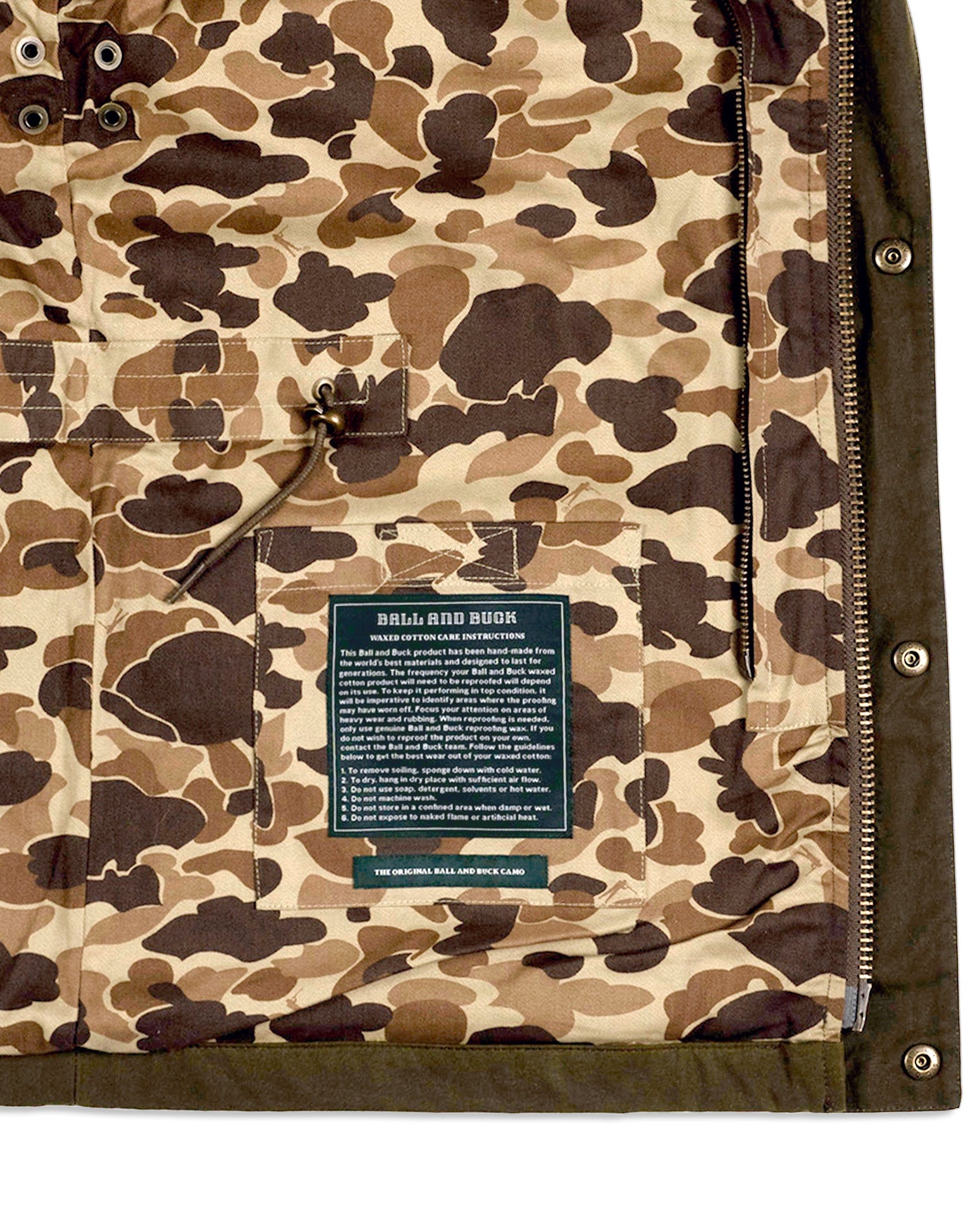 Ball and Buck Waxed Field Jacket