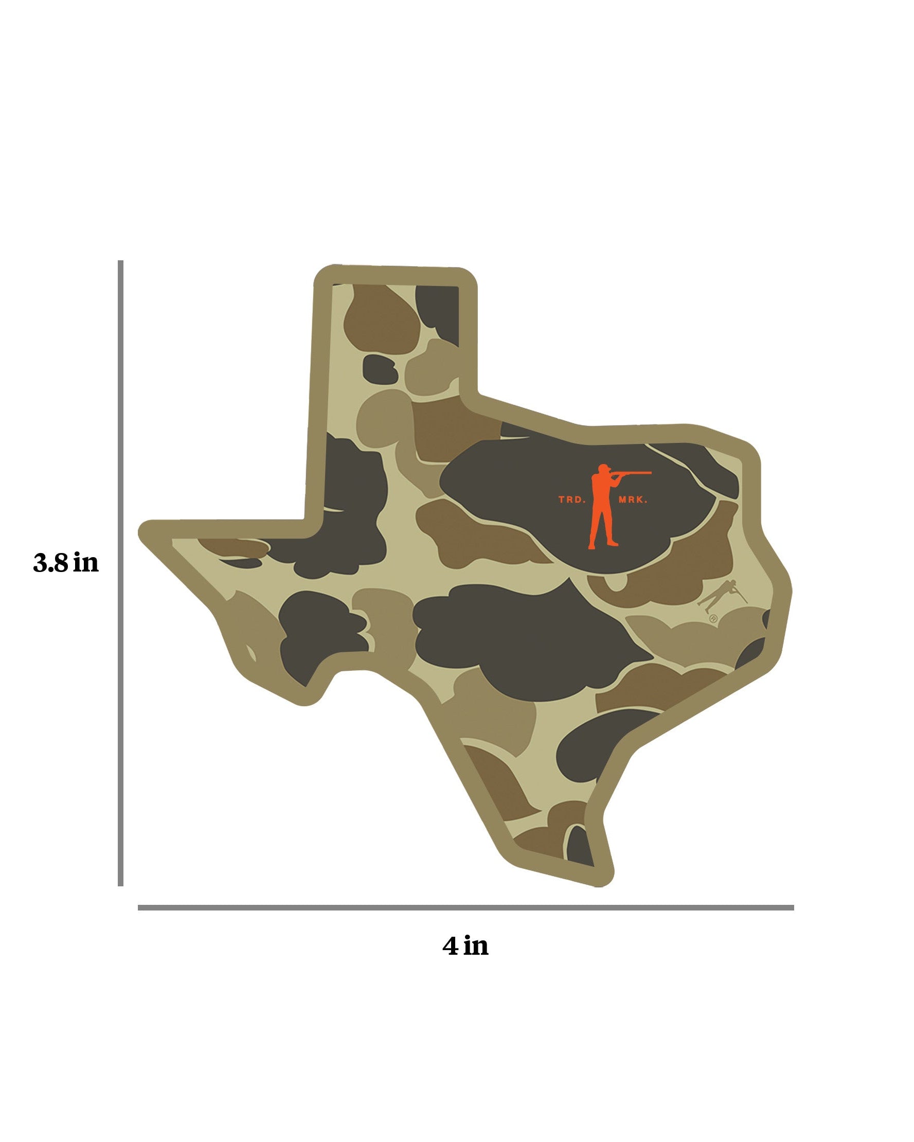 Ball and Buck Texas Sticker