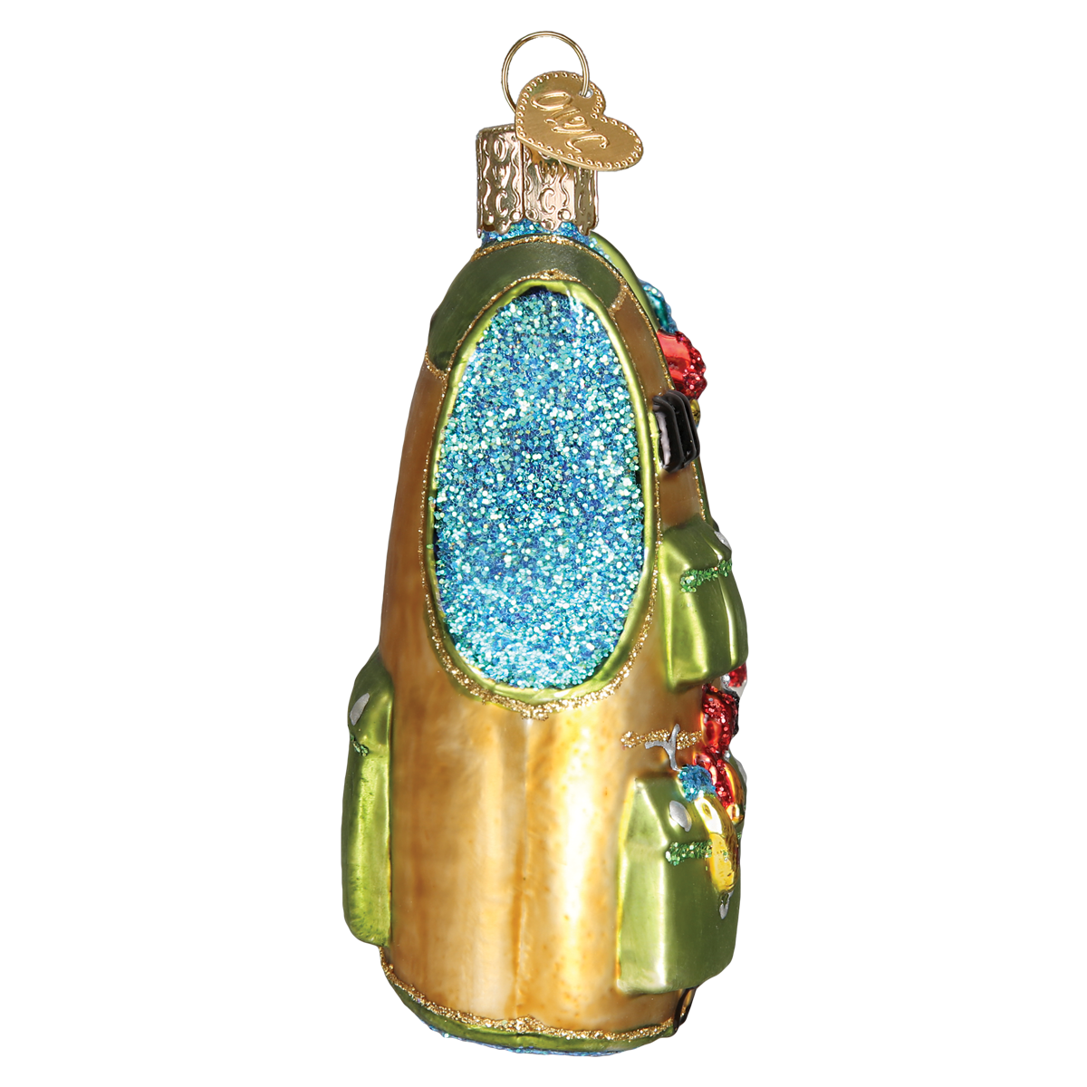 Fishing Vest Ornament – Ball and Buck