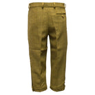 Derby Tweed Oakridge Breeks in Light Sage, calf strap detail