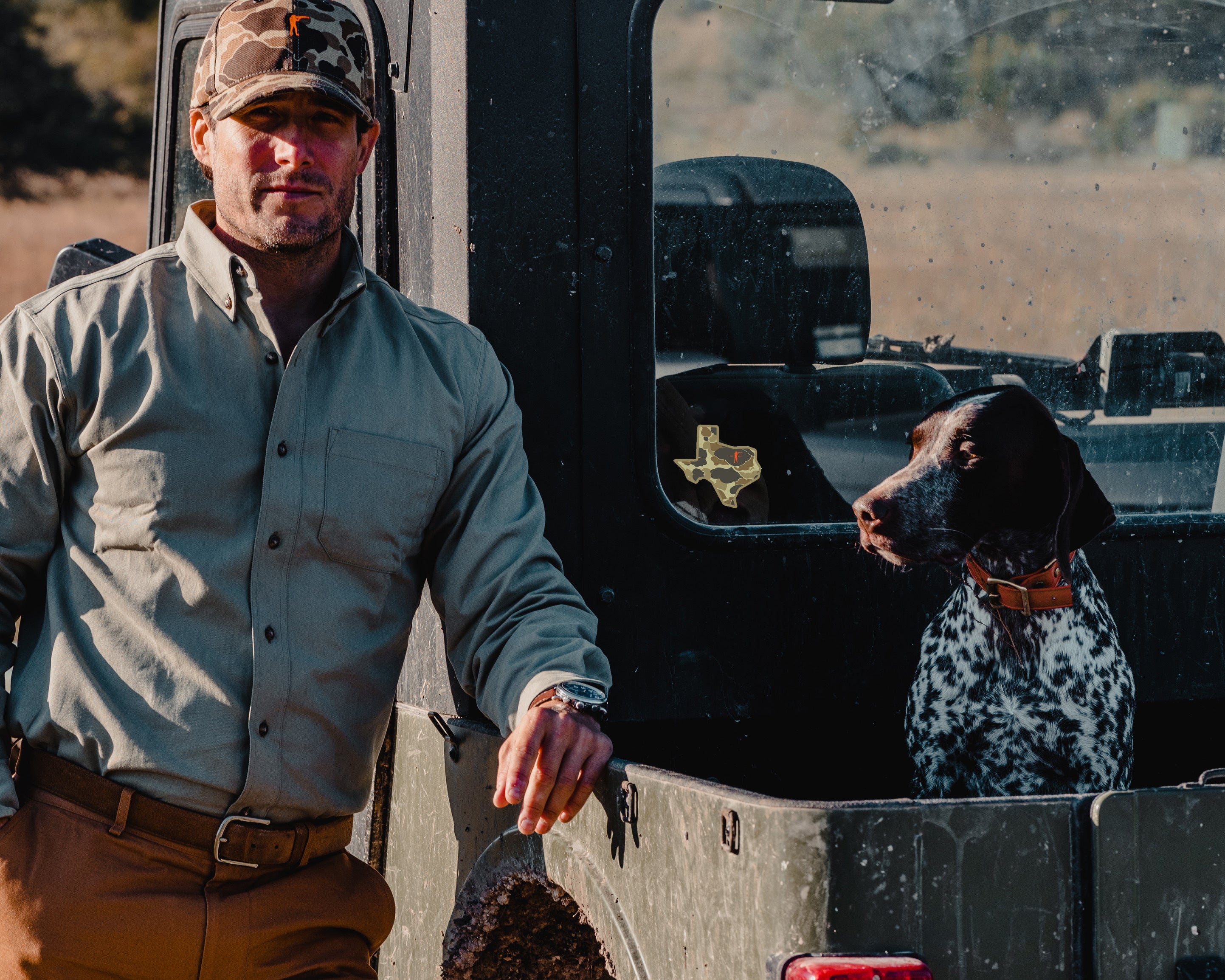 Ball and Buck Texas Sticker