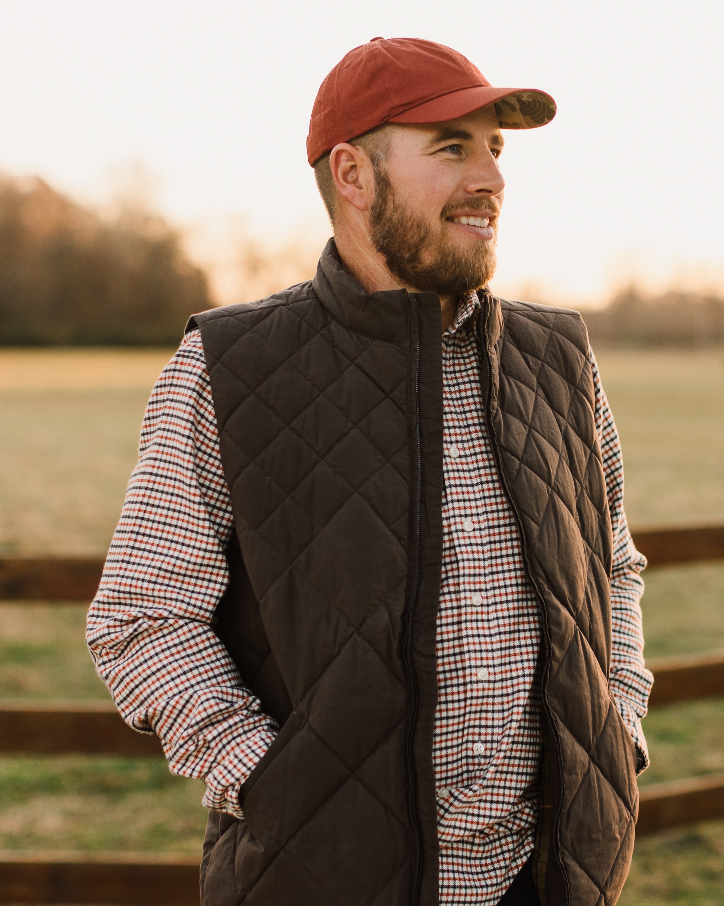 Arthur Quilted Waxed Down Vest – Ball and Buck