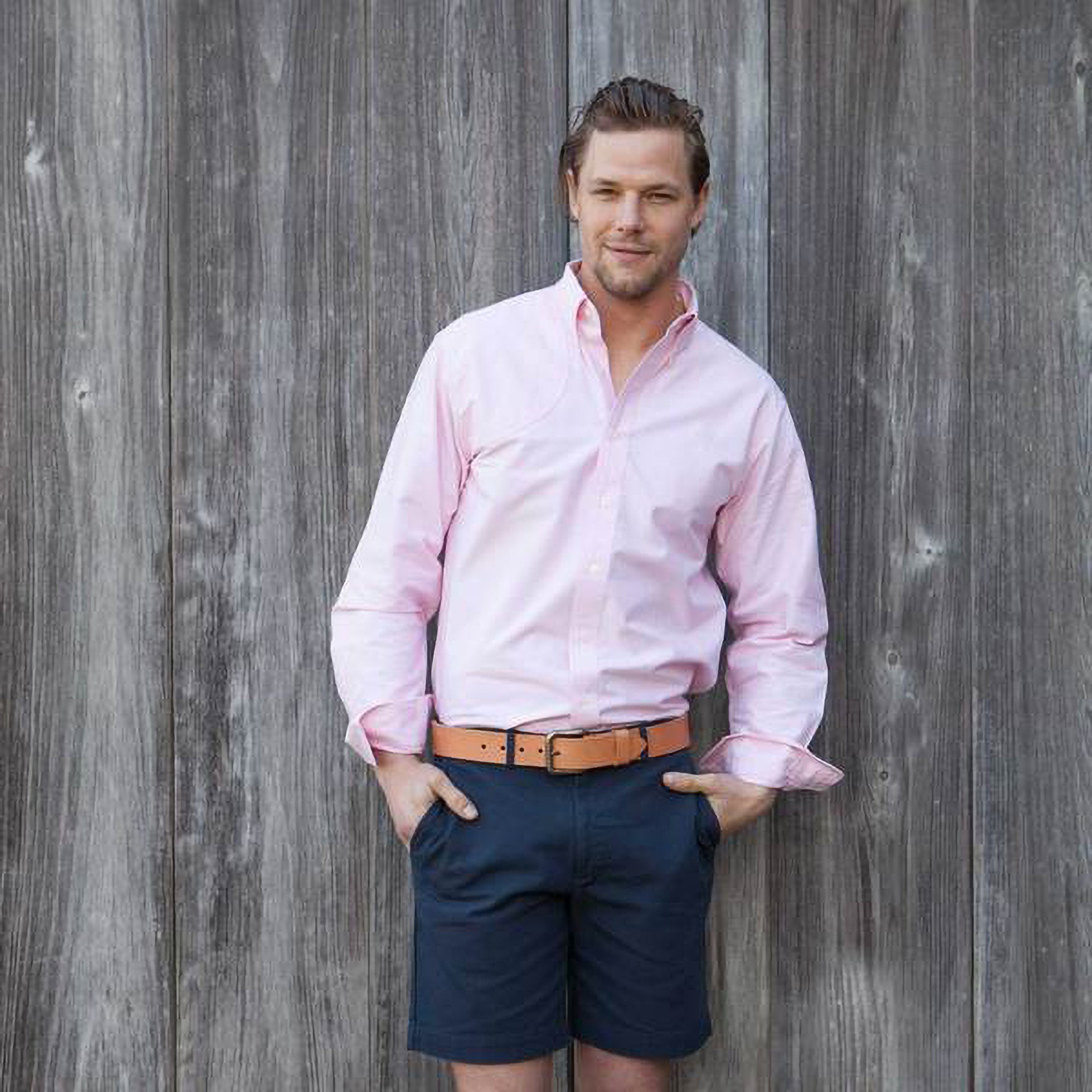 6 Point Short Duck Cotton - Navy - Ball and Buck