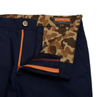 6 Point Short Duck Cotton - Navy - Ball and Buck